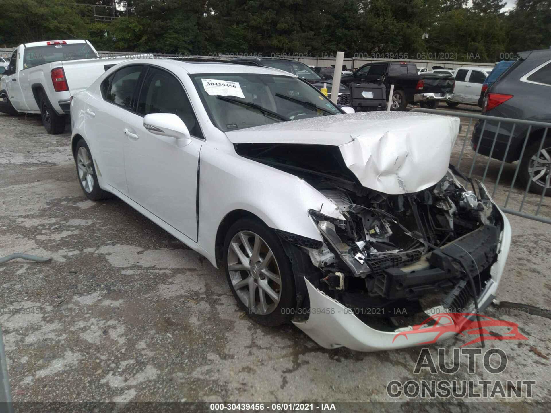 LEXUS IS 250 2011 - JTHBF5C2XB5139980