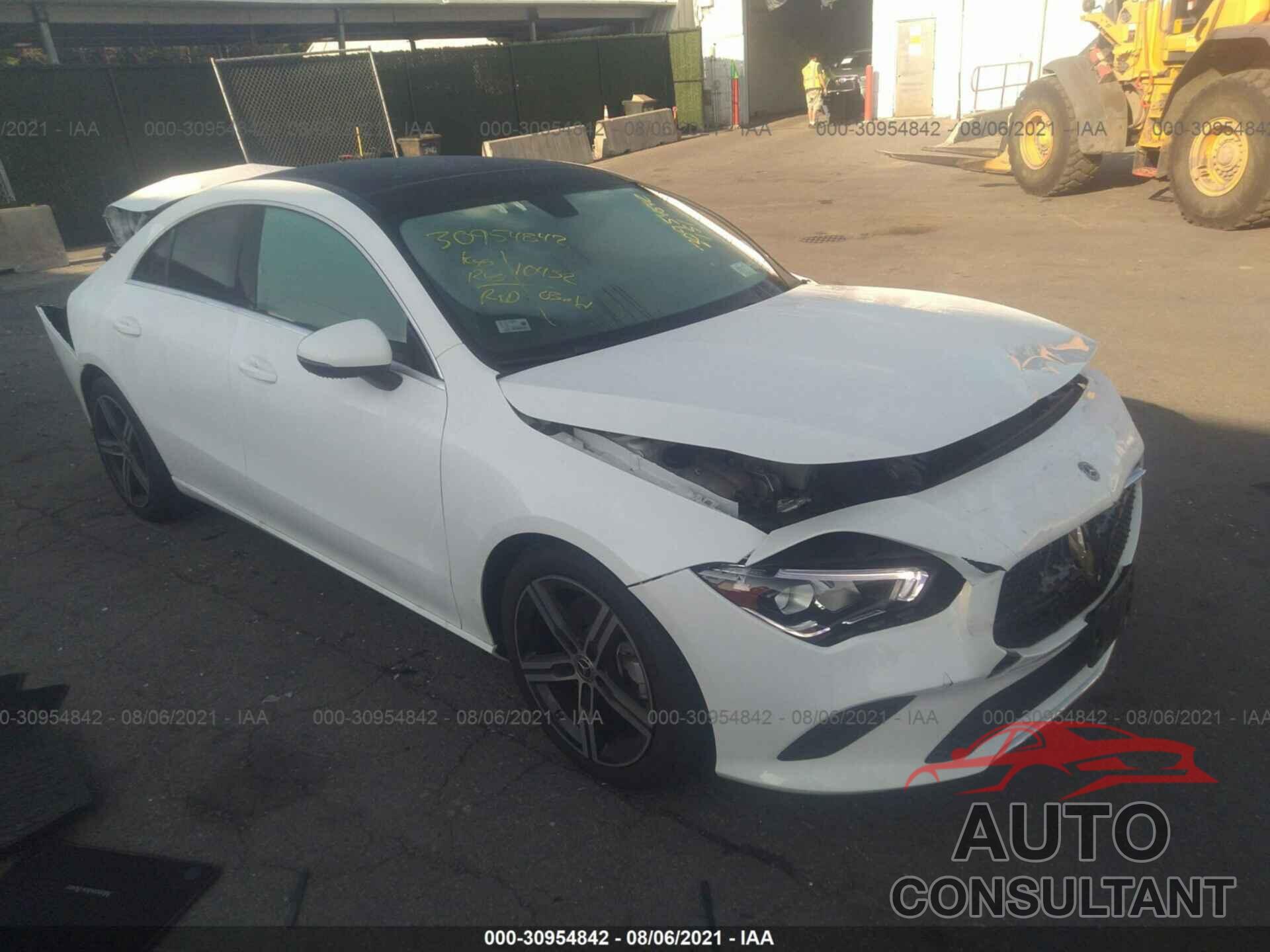 MERCEDES-BENZ CLA 2020 - WDD5J4HB1LN061385