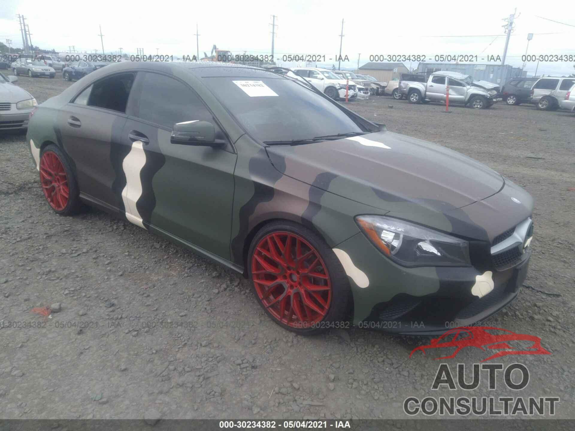 MERCEDES-BENZ CLA 2017 - WDDSJ4GB2HN436549