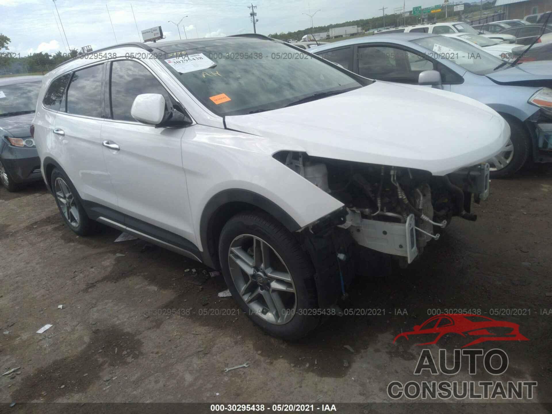 HYUNDAI SANTA FE 2017 - KM8SR4HF7HU241519