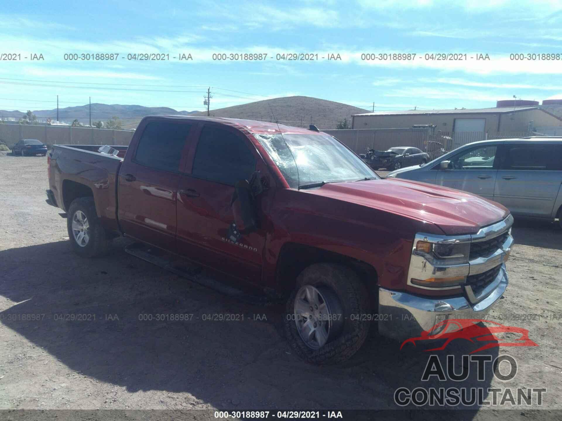 CHEVROLET SILVERADO 1500 2017 - 3GCUKREC0HG122951