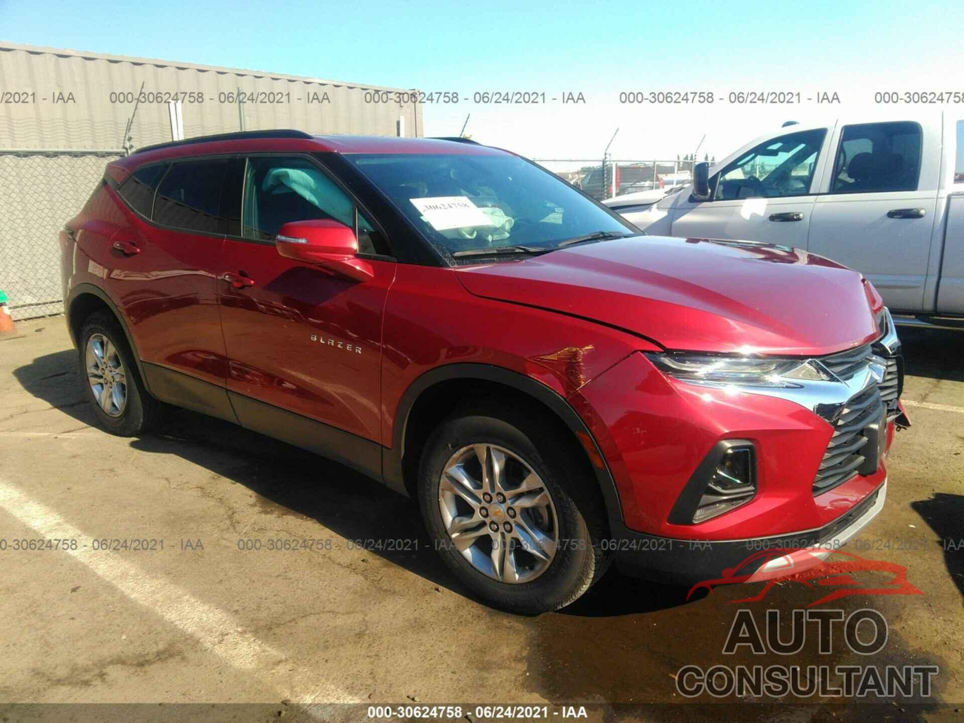 CHEVROLET BLAZER 2019 - 3GNKBBRA7KS700336