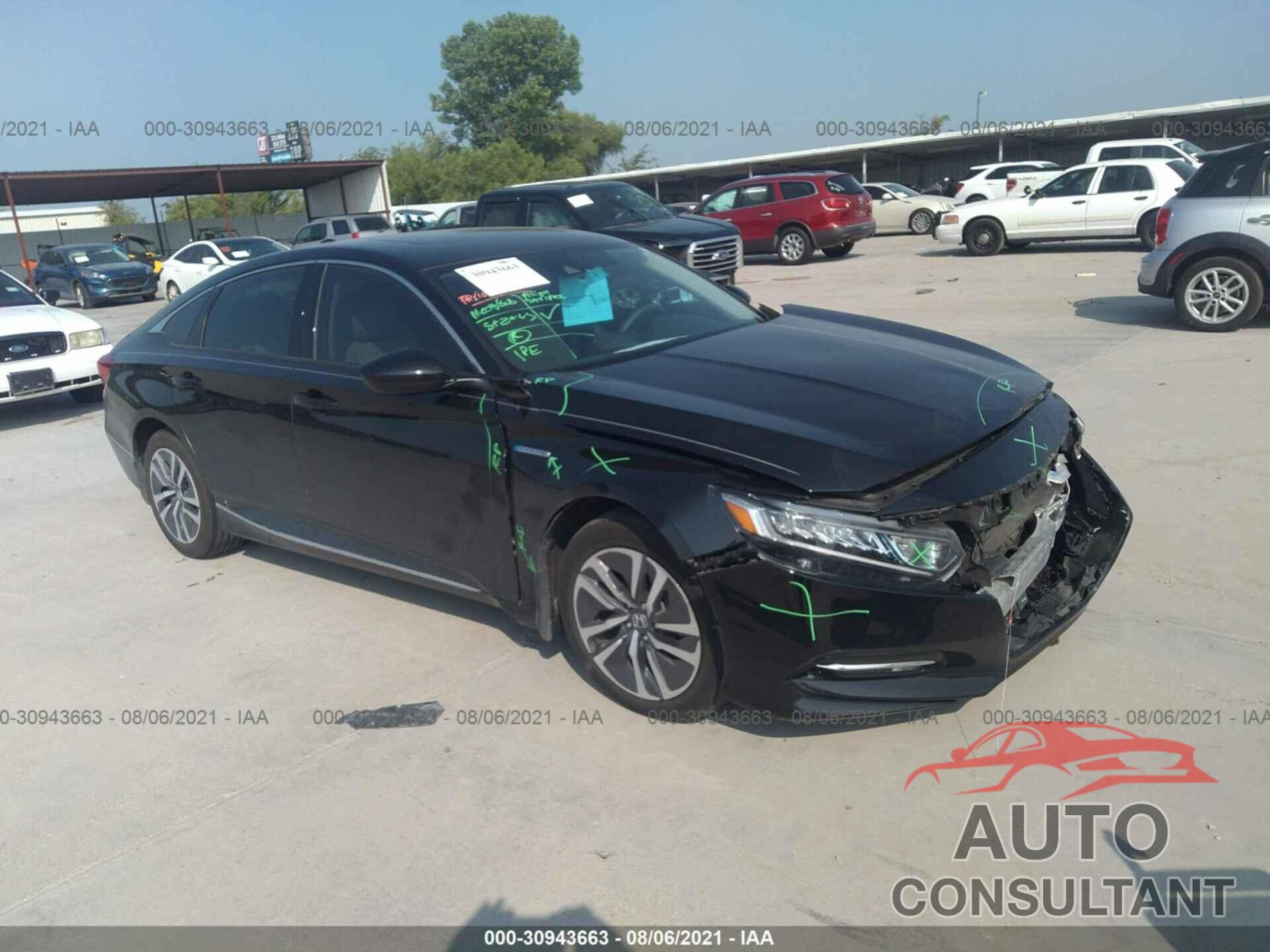 HONDA ACCORD HYBRID 2018 - 1HGCV3F41JA009751