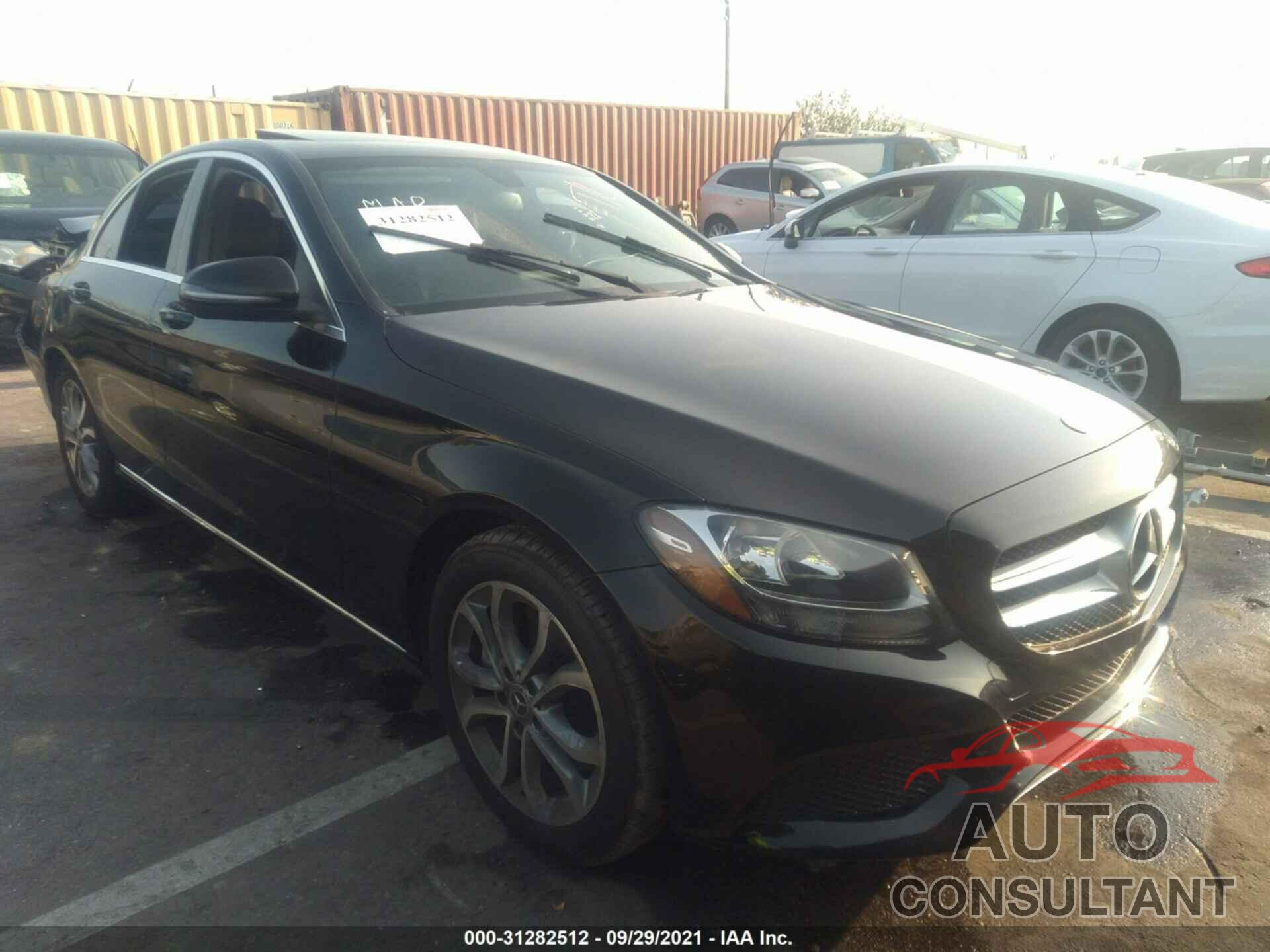 MERCEDES-BENZ C-CLASS 2018 - 55SWF4JB7JU265807
