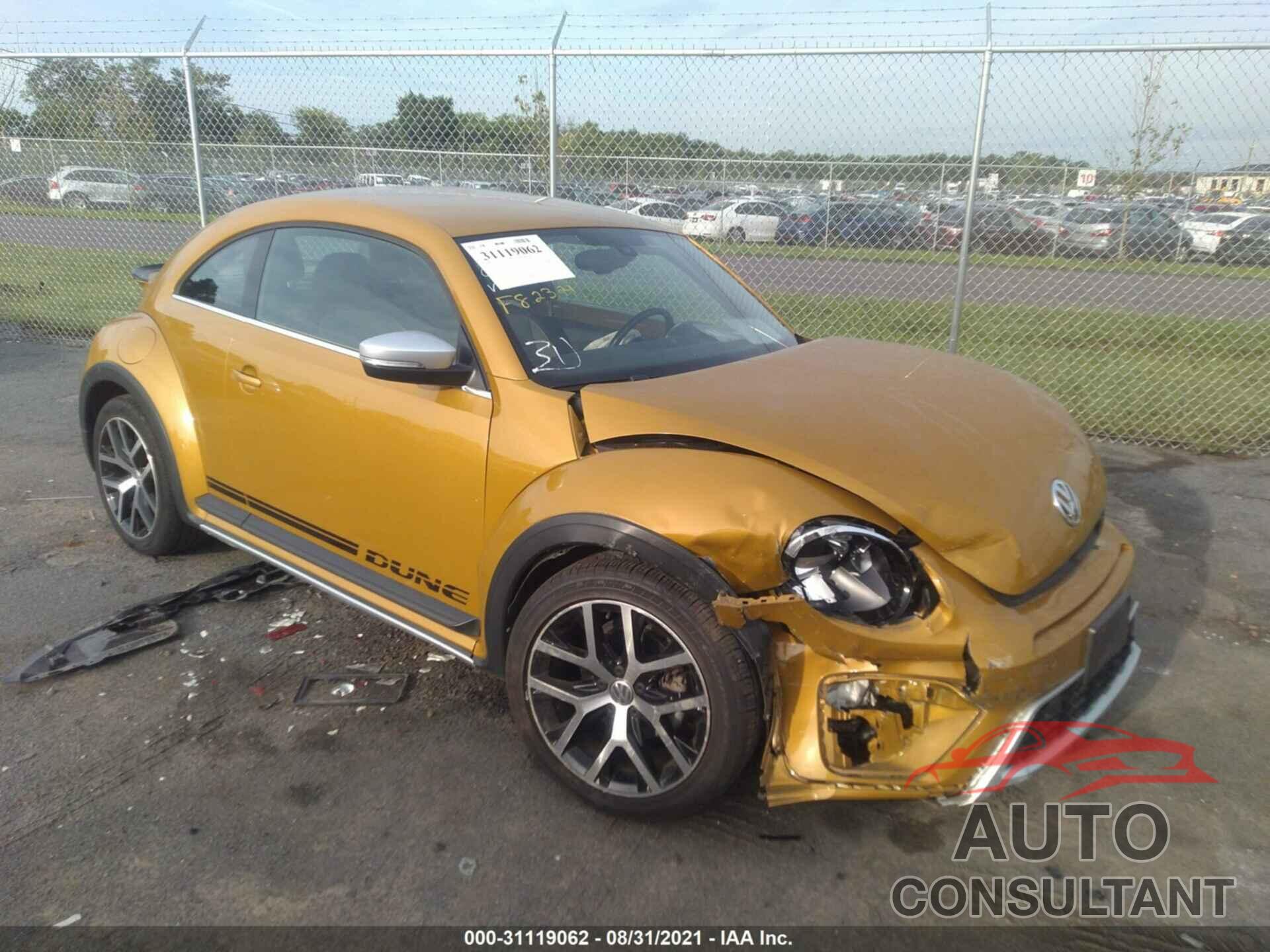 VOLKSWAGEN BEETLE COUPE 2016 - 3VWS17AT9GM634273