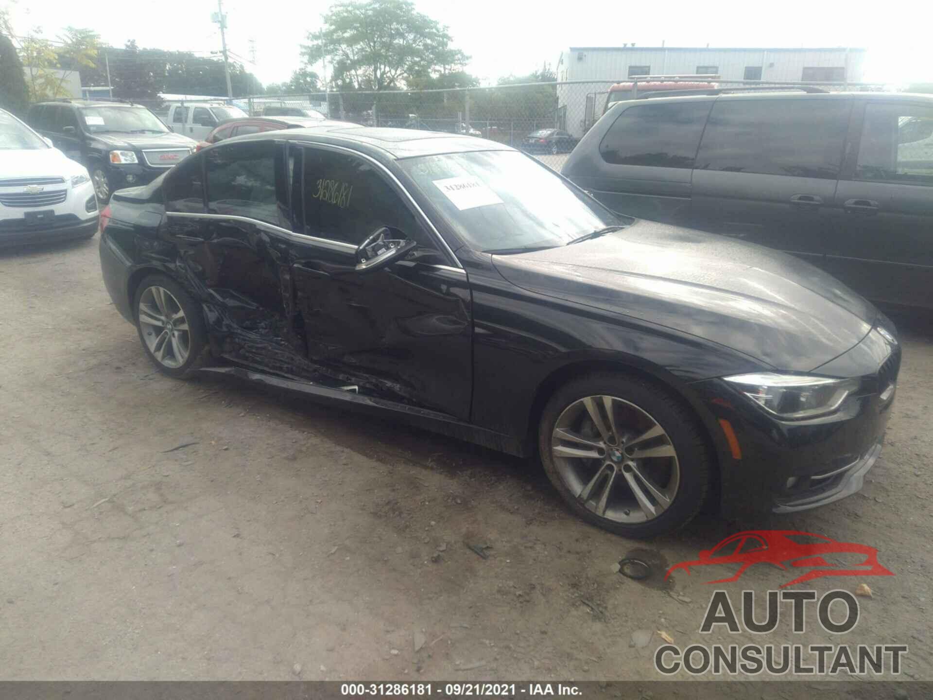 BMW 3 SERIES 2016 - WBA8B3G55GNT62190