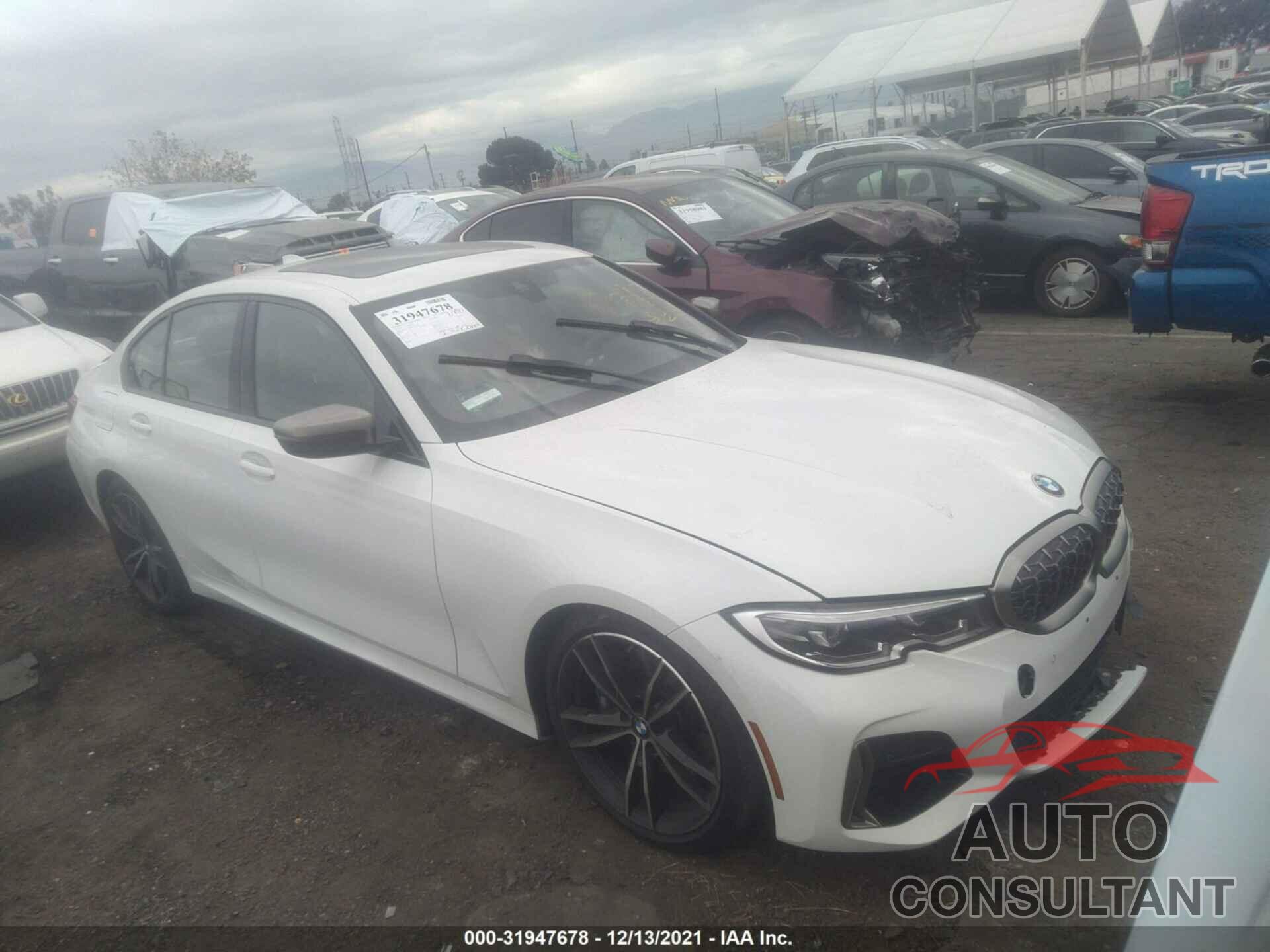 BMW 3 SERIES 2020 - WBA5U7C0XLAF54272