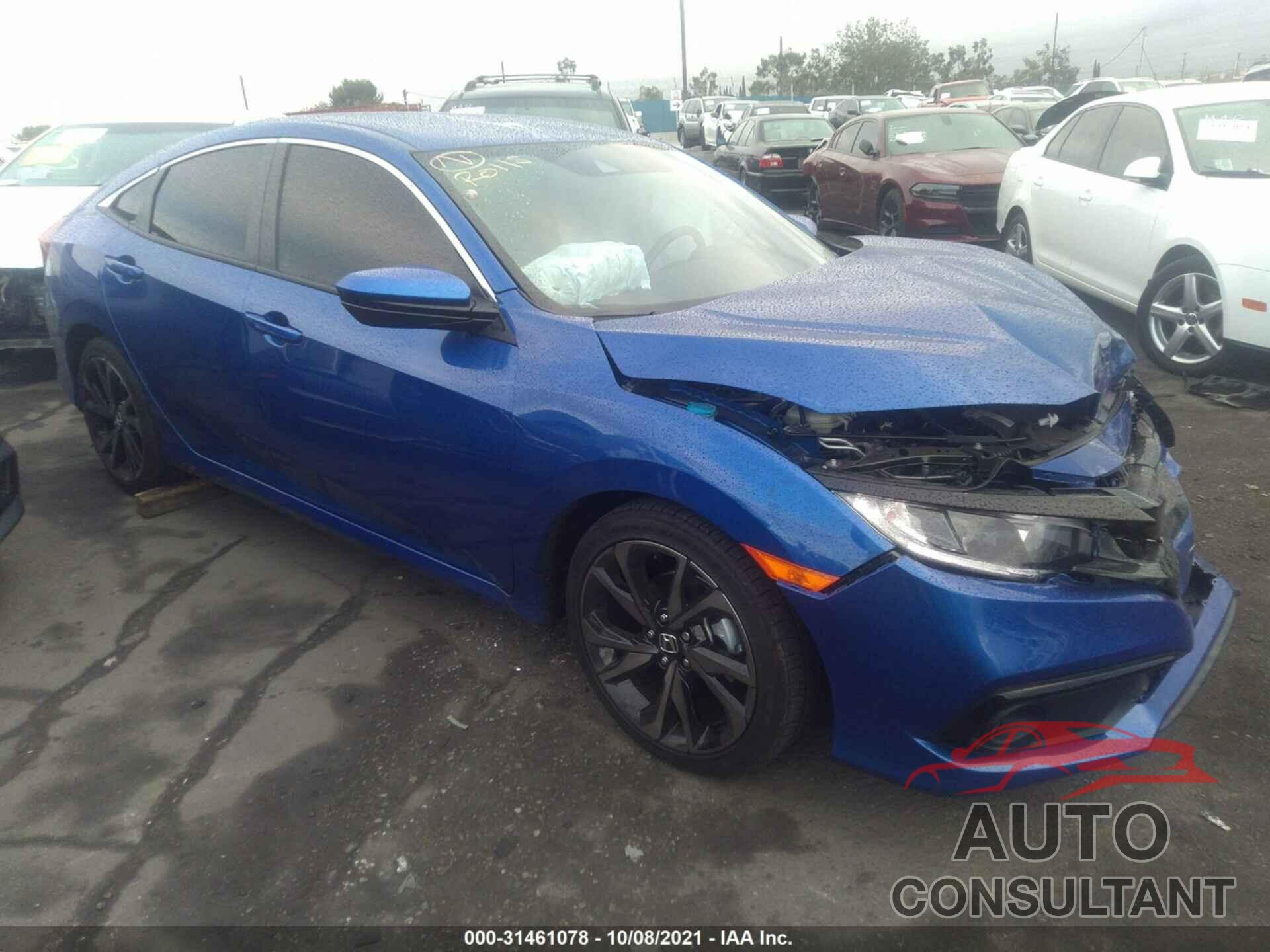 HONDA CIVIC SEDAN 2021 - 2HGFC2F81MH517806