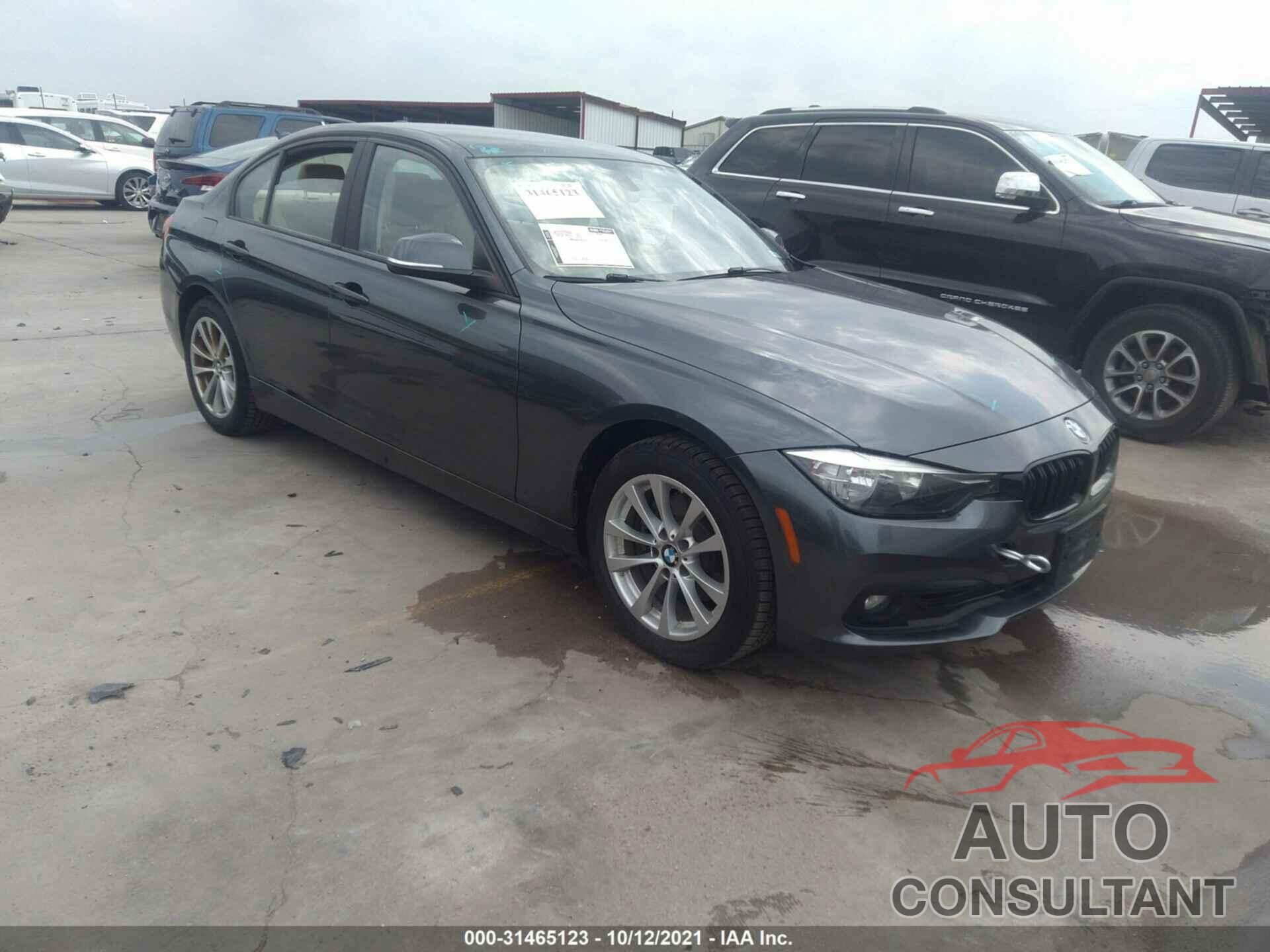 BMW 3 SERIES 2016 - WBA8E1G56GNT35981