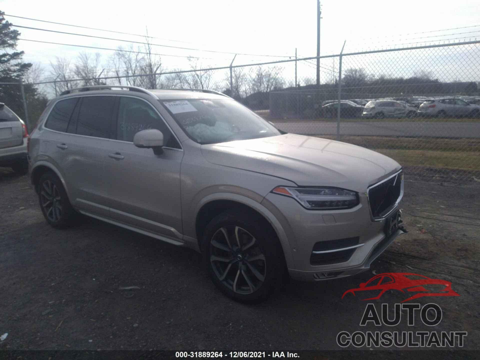 VOLVO XC90 2016 - YV4A22PK1G1061702