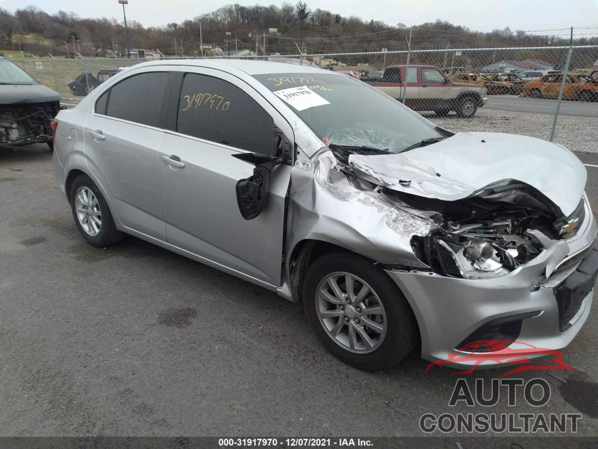 CHEVROLET SONIC 2020 - 1G1JD5SB9L4107624