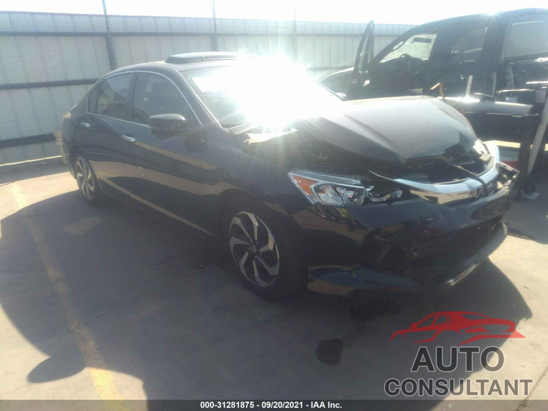 HONDA ACCORD SEDAN 2016 - 1HGCR2F81GA138020