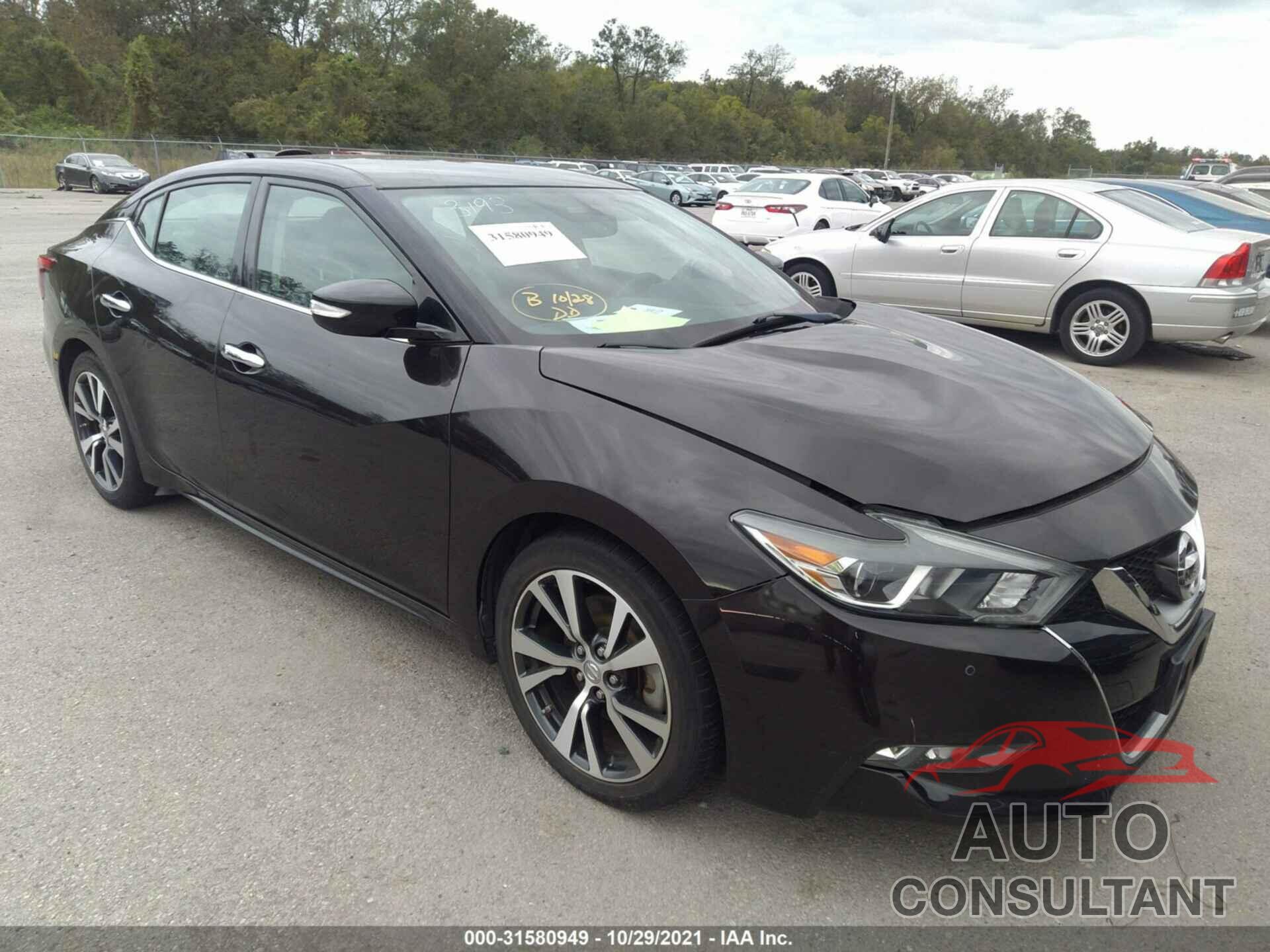 NISSAN MAXIMA 2017 - 1N4AA6AP1HC426764