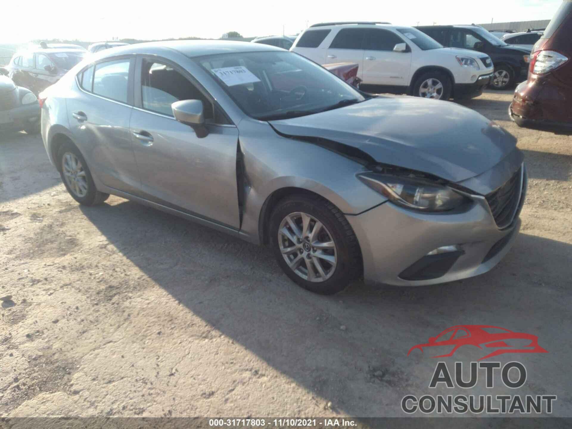 MAZDA MAZDA3 2016 - JM1BM1U74G1316466