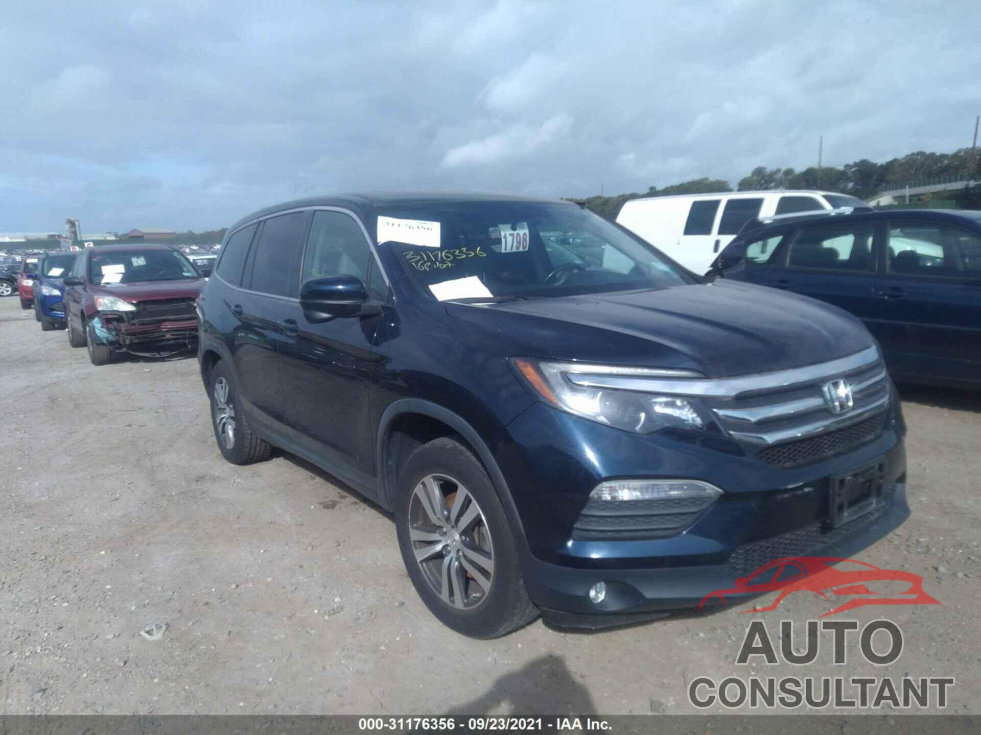 HONDA PILOT 2016 - 5FNYF6H54GB019408
