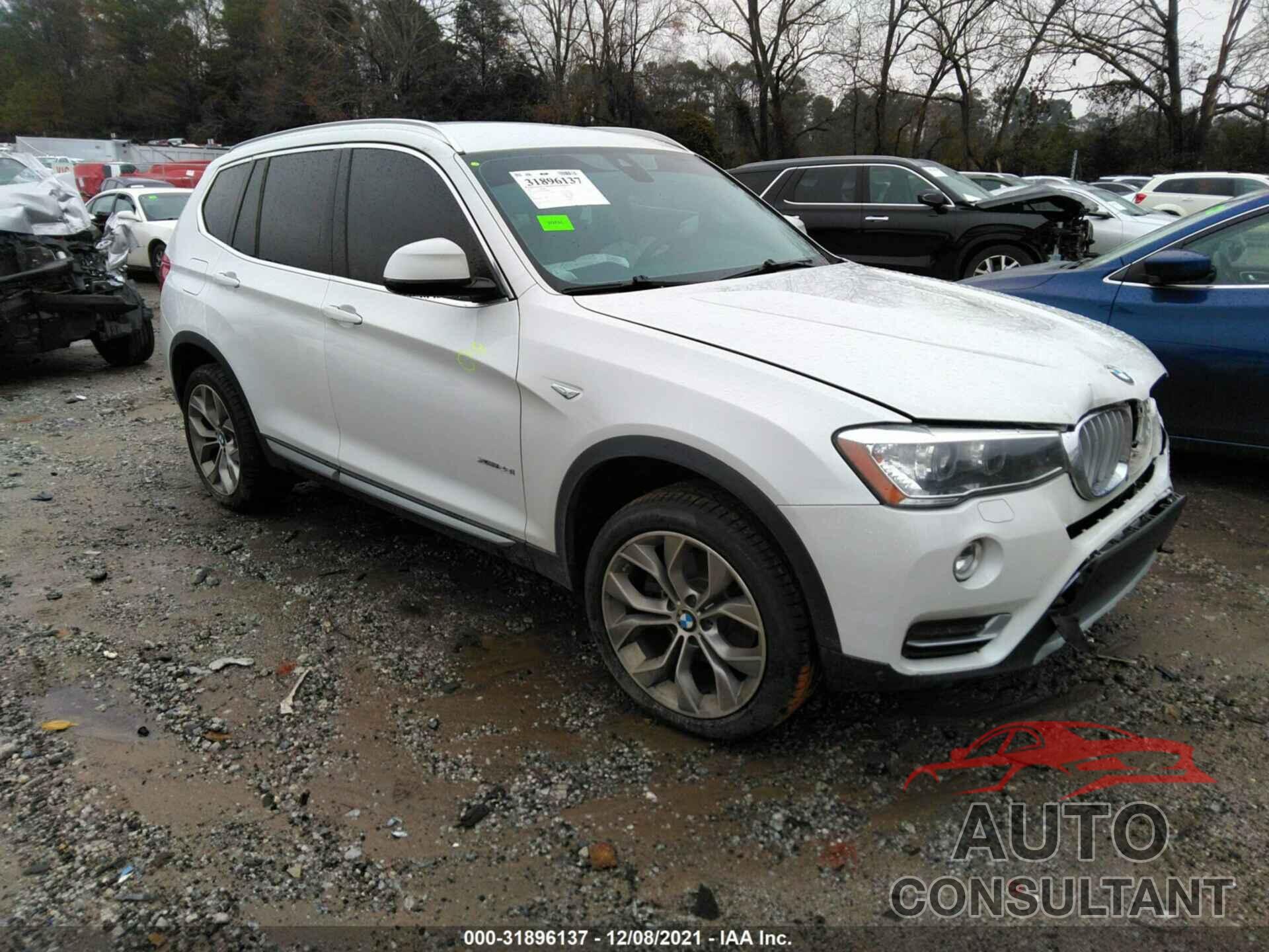BMW X3 2017 - 5UXWX9C58H0D98959