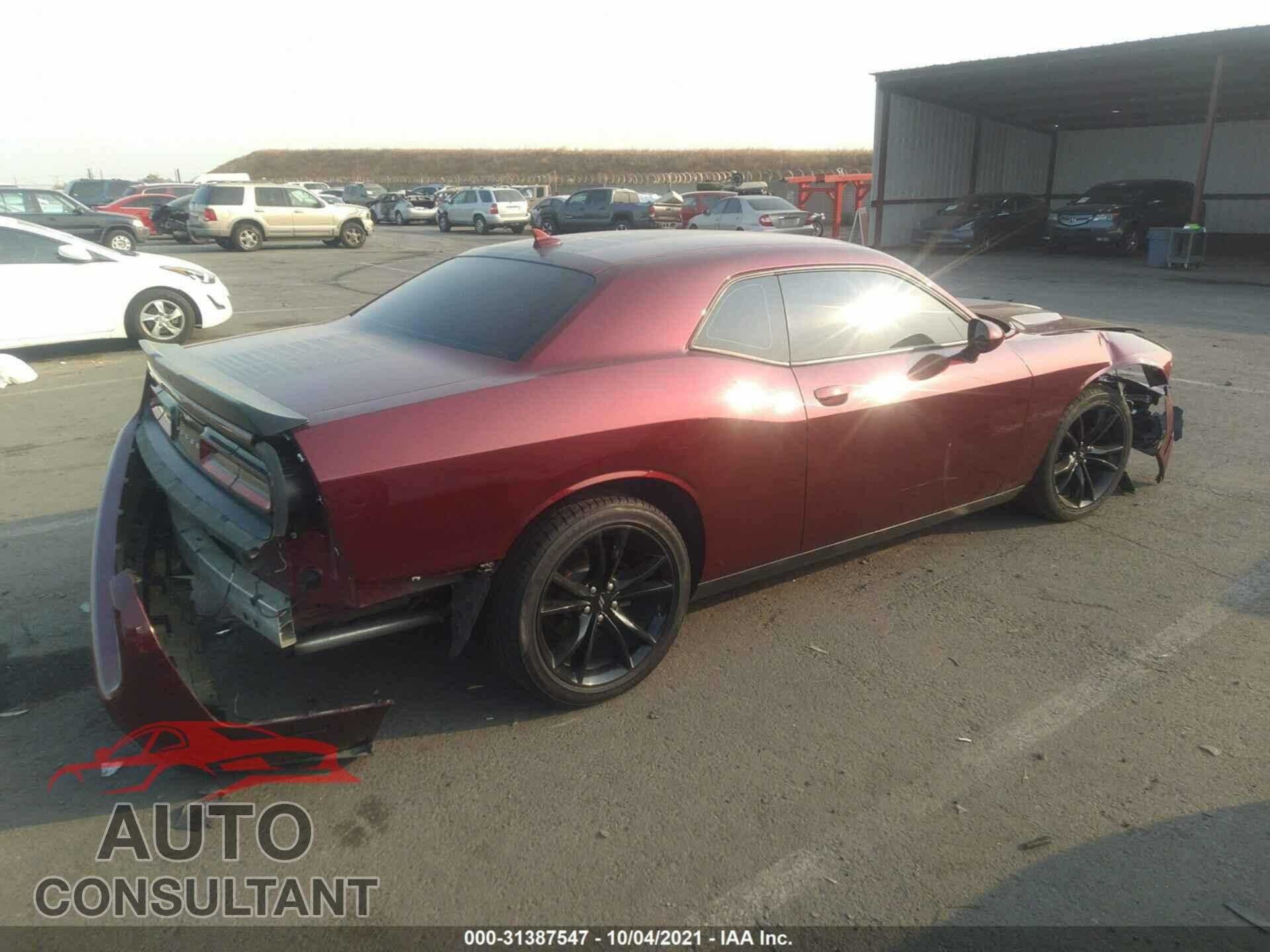 DODGE CHALLENGER 2017 - 2C3CDZAGXHH580807