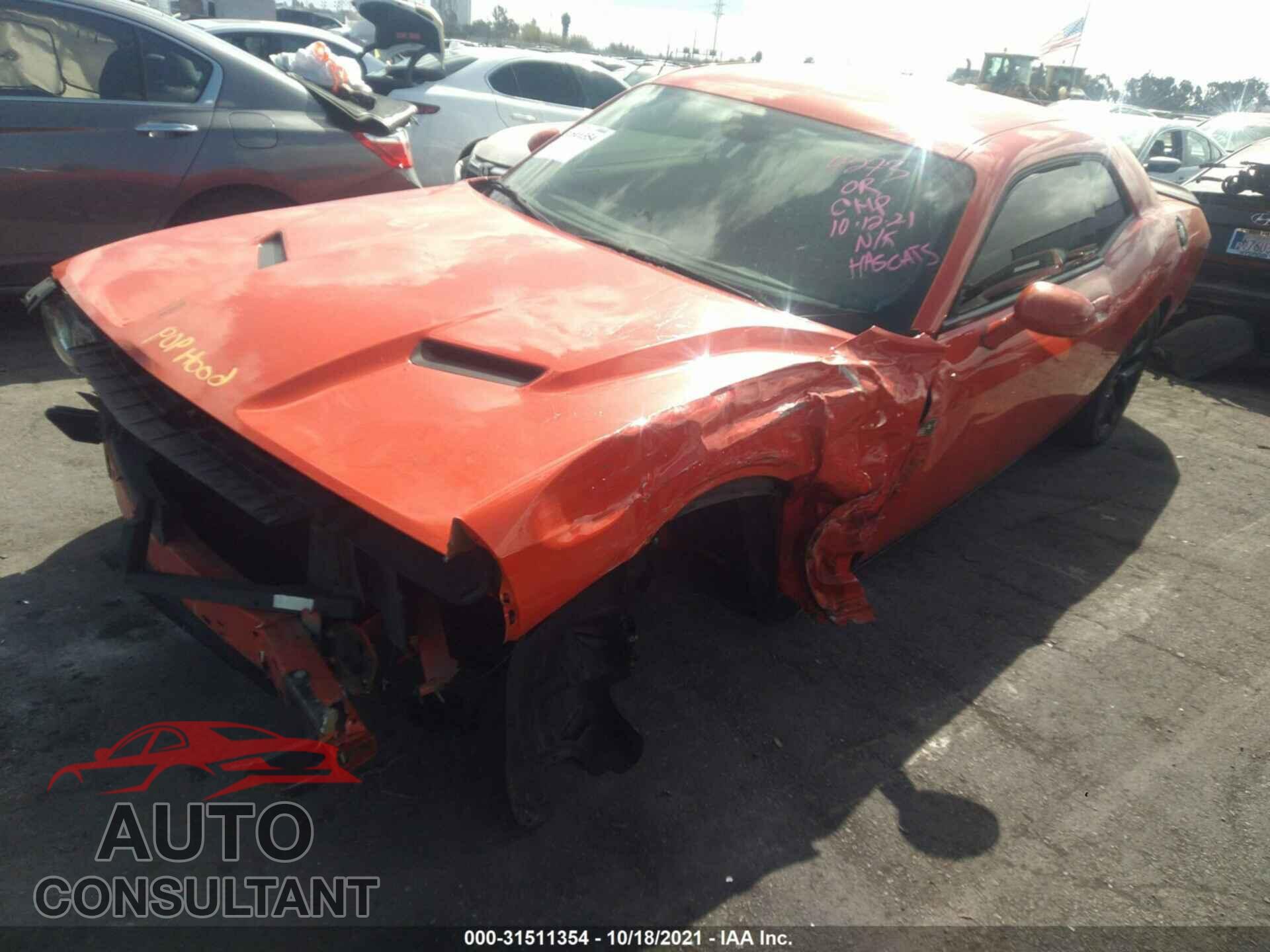 DODGE CHALLENGER 2019 - 2C3CDZAG3KH532122