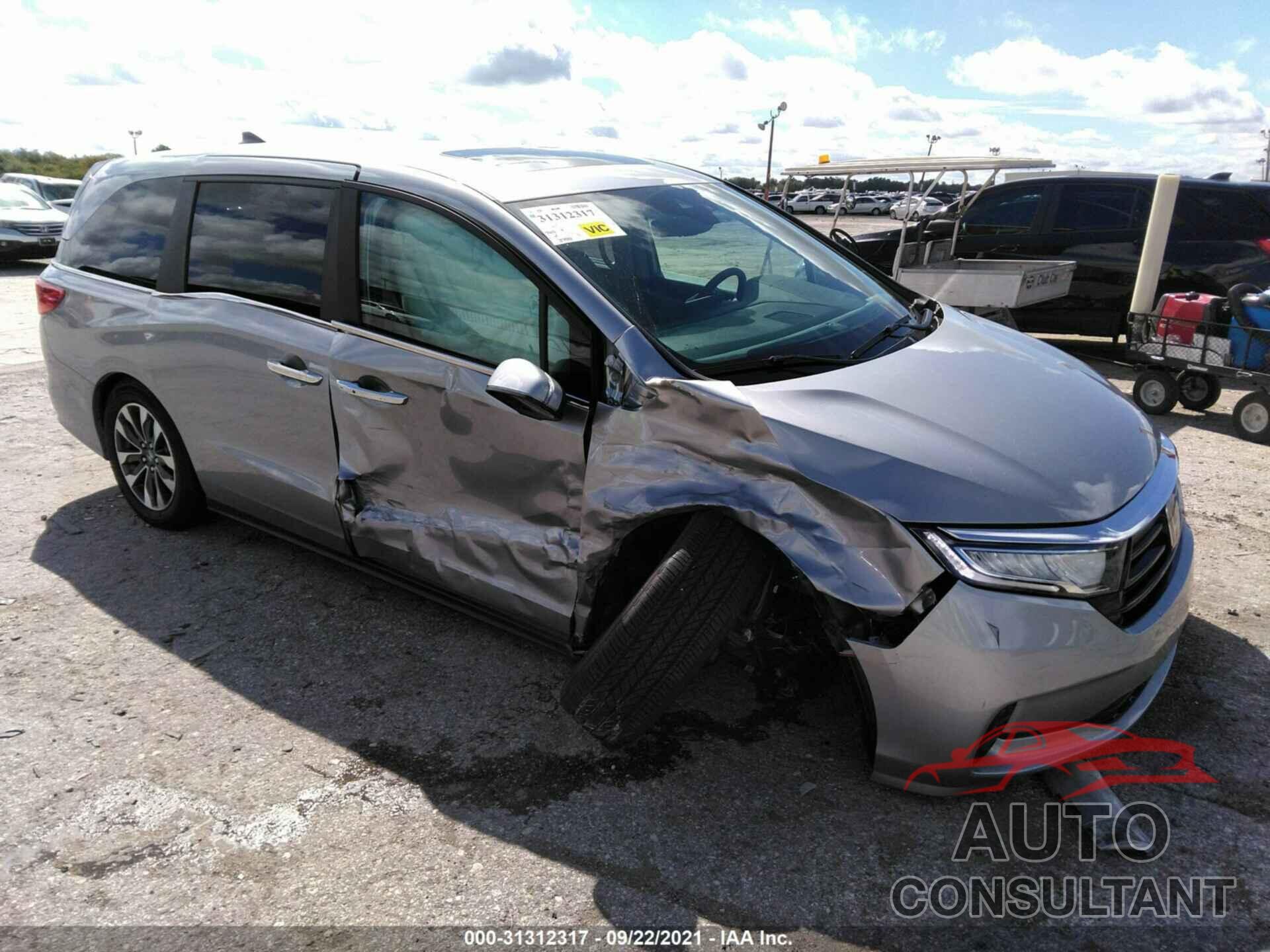 HONDA ODYSSEY 2022 - 5FNRL6H71NB016235