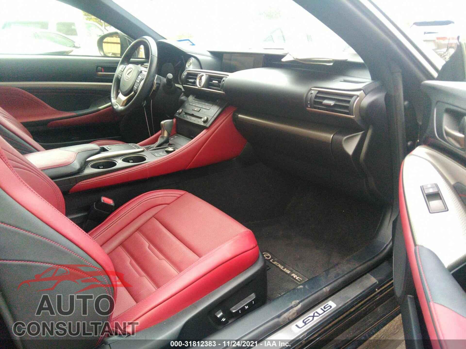 LEXUS RC 2018 - JTHHA5BC2J5008253