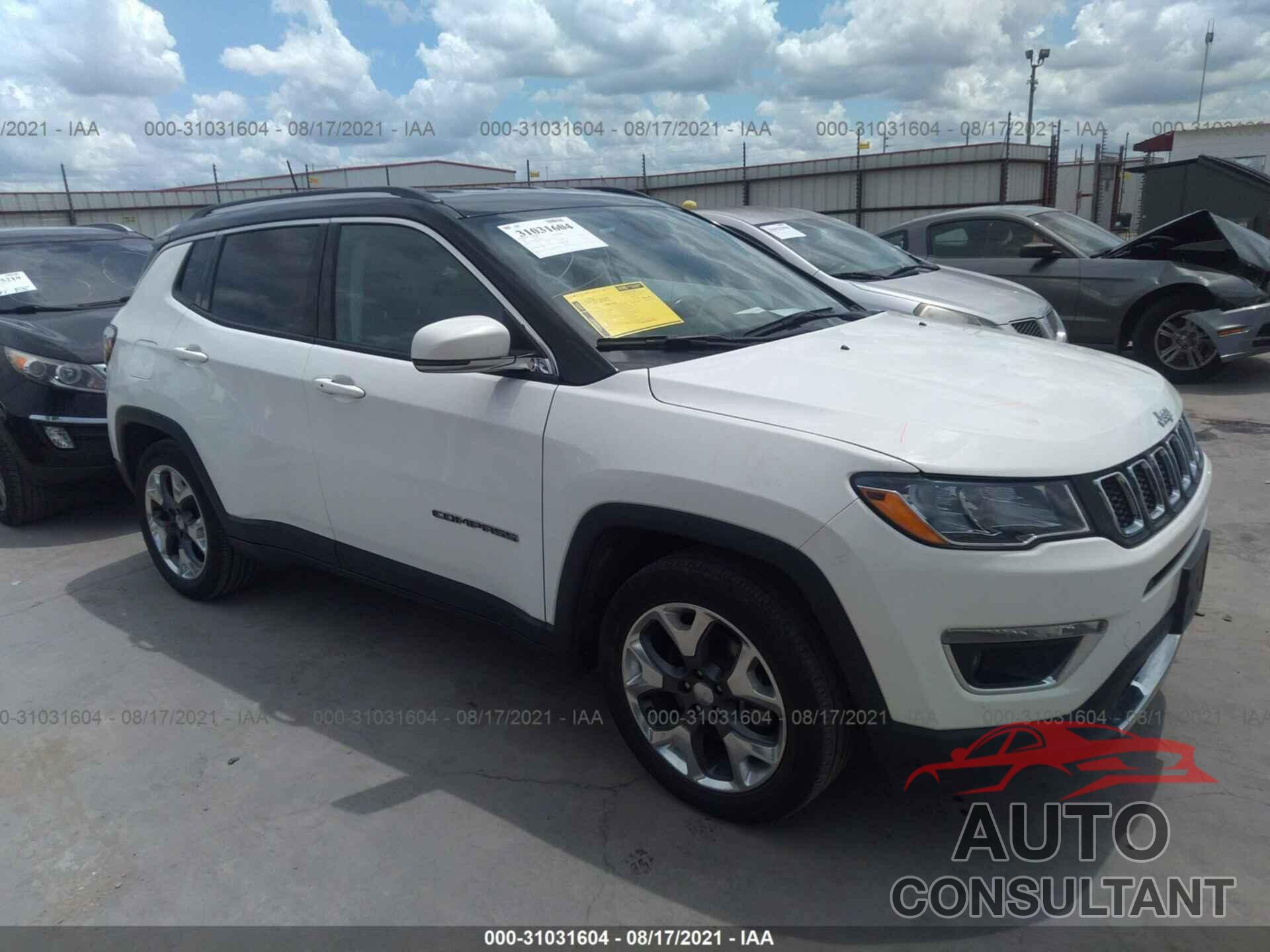 JEEP COMPASS 2019 - 3C4NJCCB7KT788525
