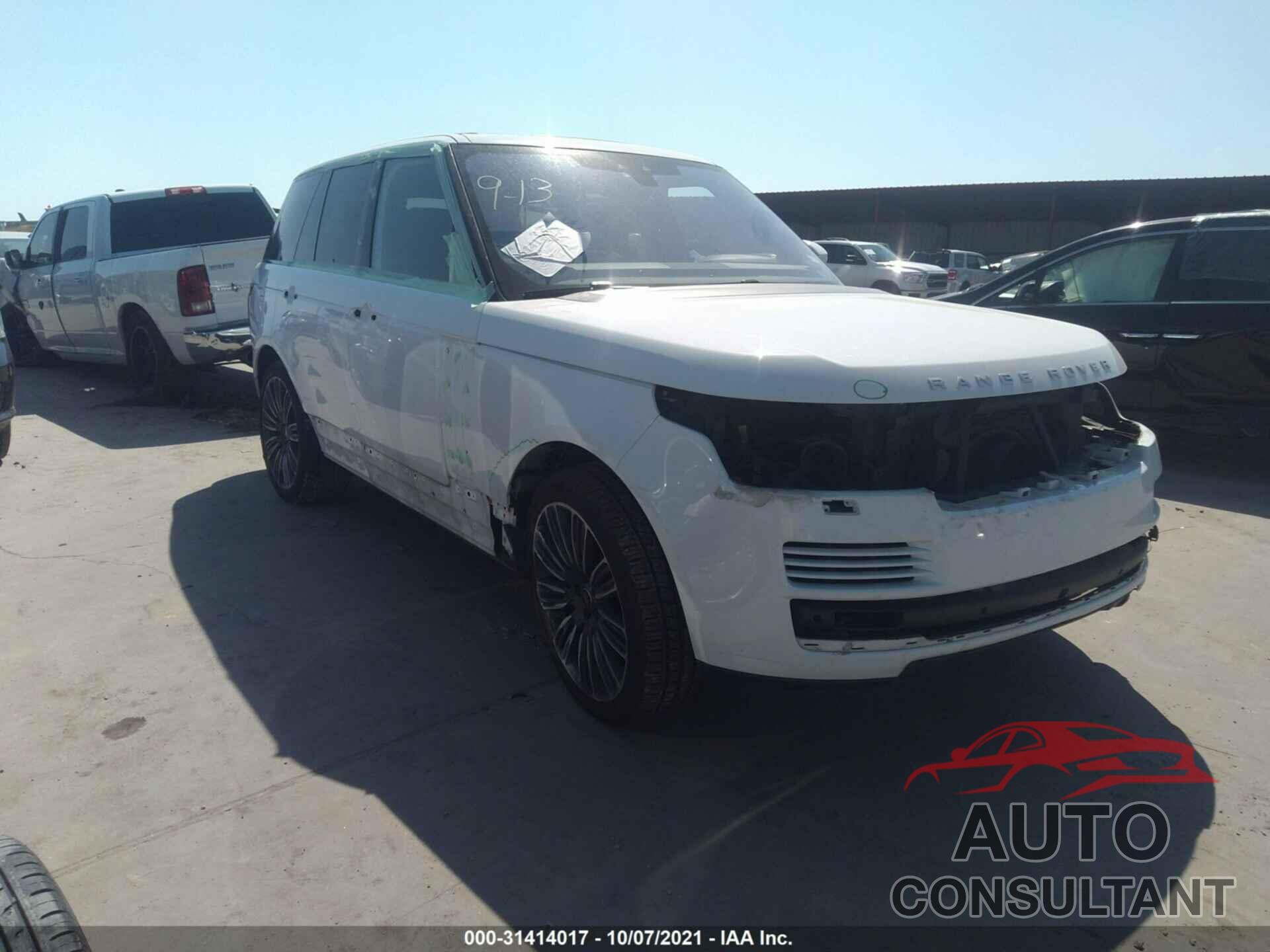 LAND ROVER RANGE ROVER 2017 - SALGS2FE8HA320673