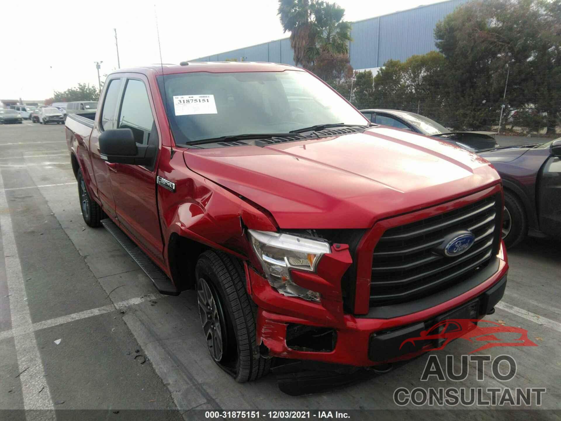 FORD F-150 2016 - 1FTFX1EF1GKE32653