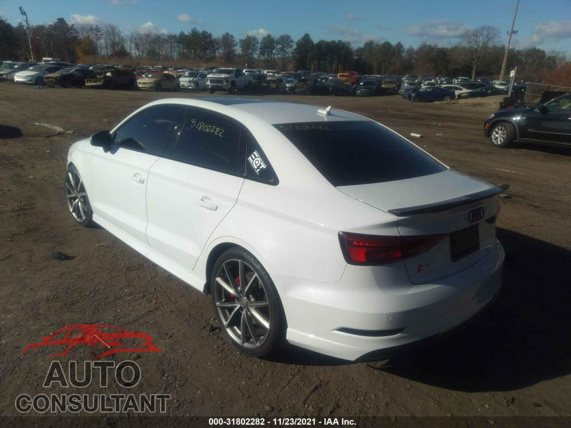 AUDI S3 2017 - WAUB1GFF1H1070197