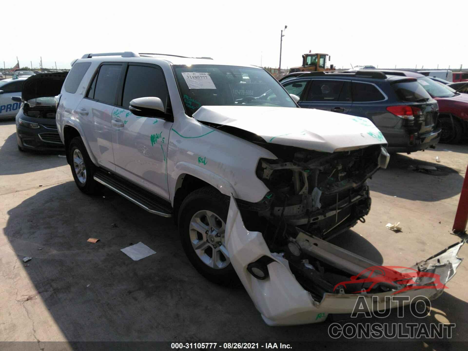 TOYOTA 4RUNNER 2018 - JTEZU5JR7J5167025