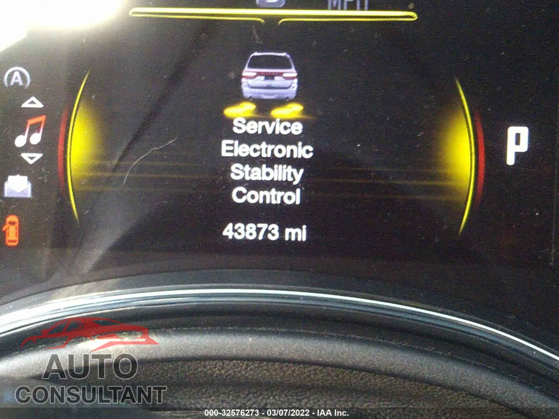 DODGE DURANGO 2017 - 1C4RDJDG0HC726072