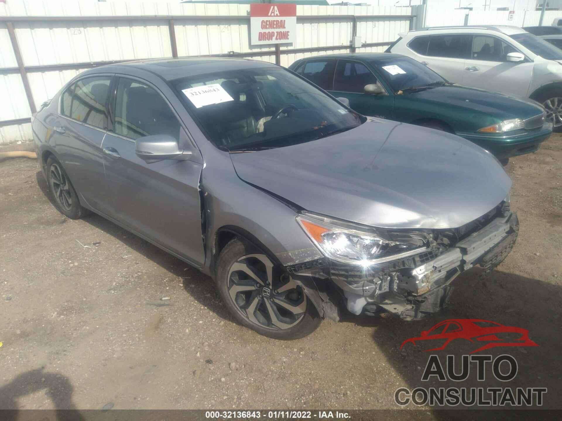 HONDA ACCORD SEDAN 2017 - 1HGCR3F85HA020835