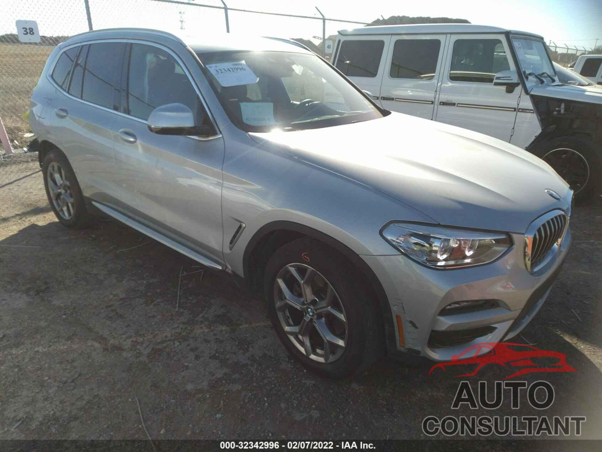 BMW X3 2021 - 5UXTY3C09M9H50549