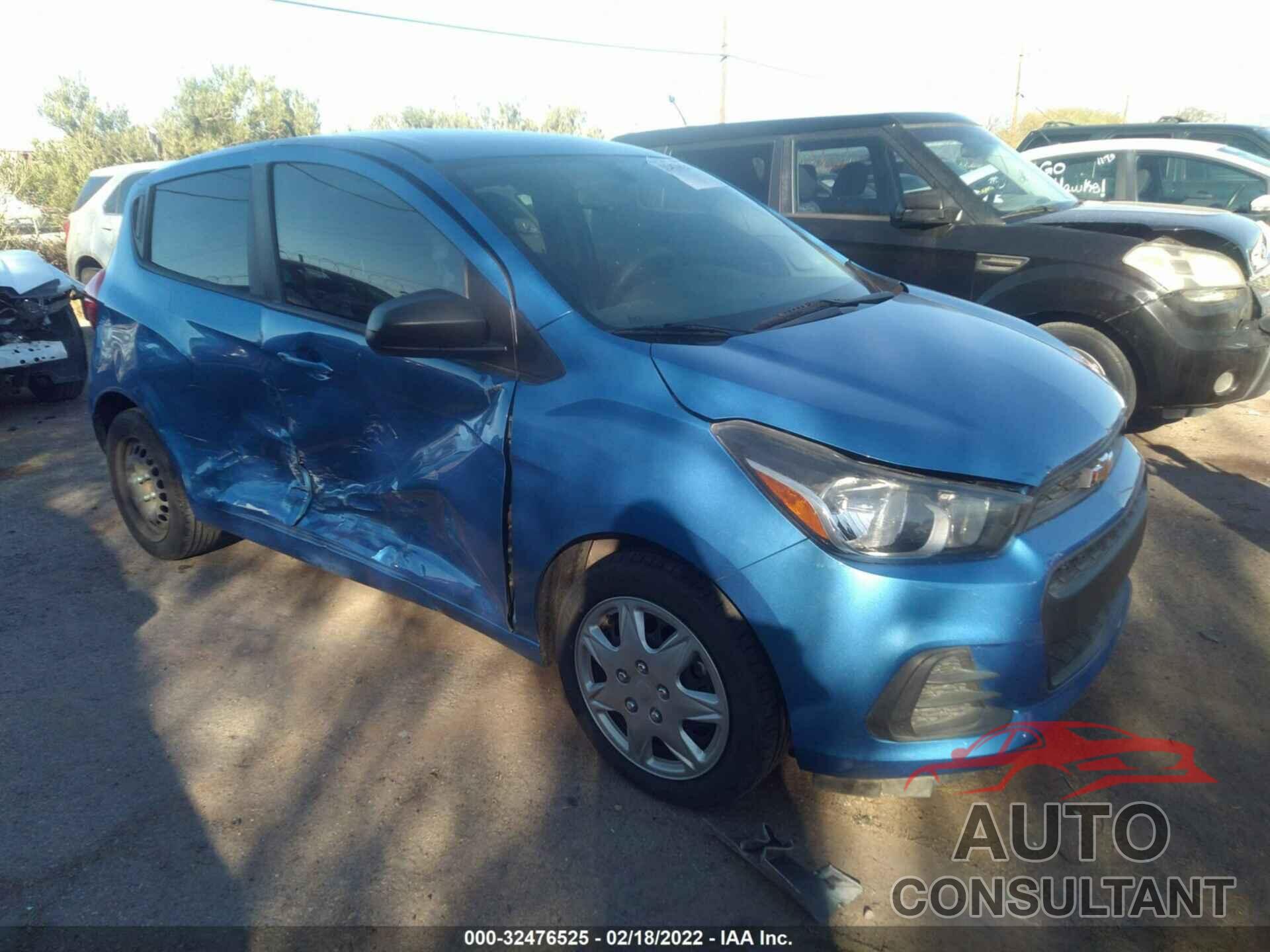 CHEVROLET SPARK 2016 - KL8CA6SA7GC584532