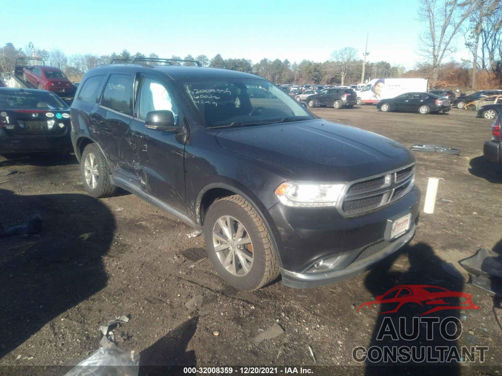 DODGE DURANGO 2016 - 1C4RDJDG2GC375034