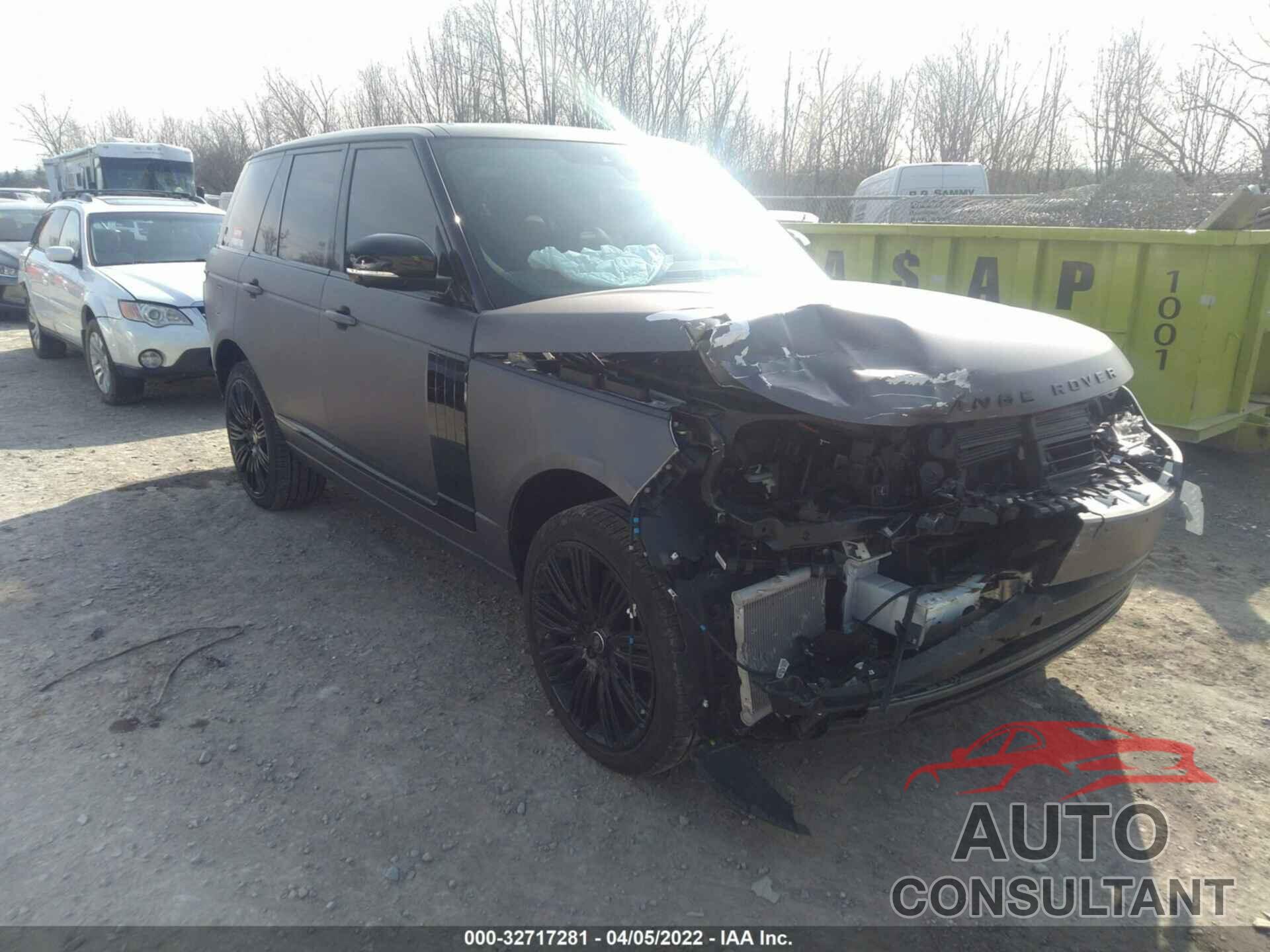 LAND ROVER RANGE ROVER 2020 - SALGS2RU9LA596940