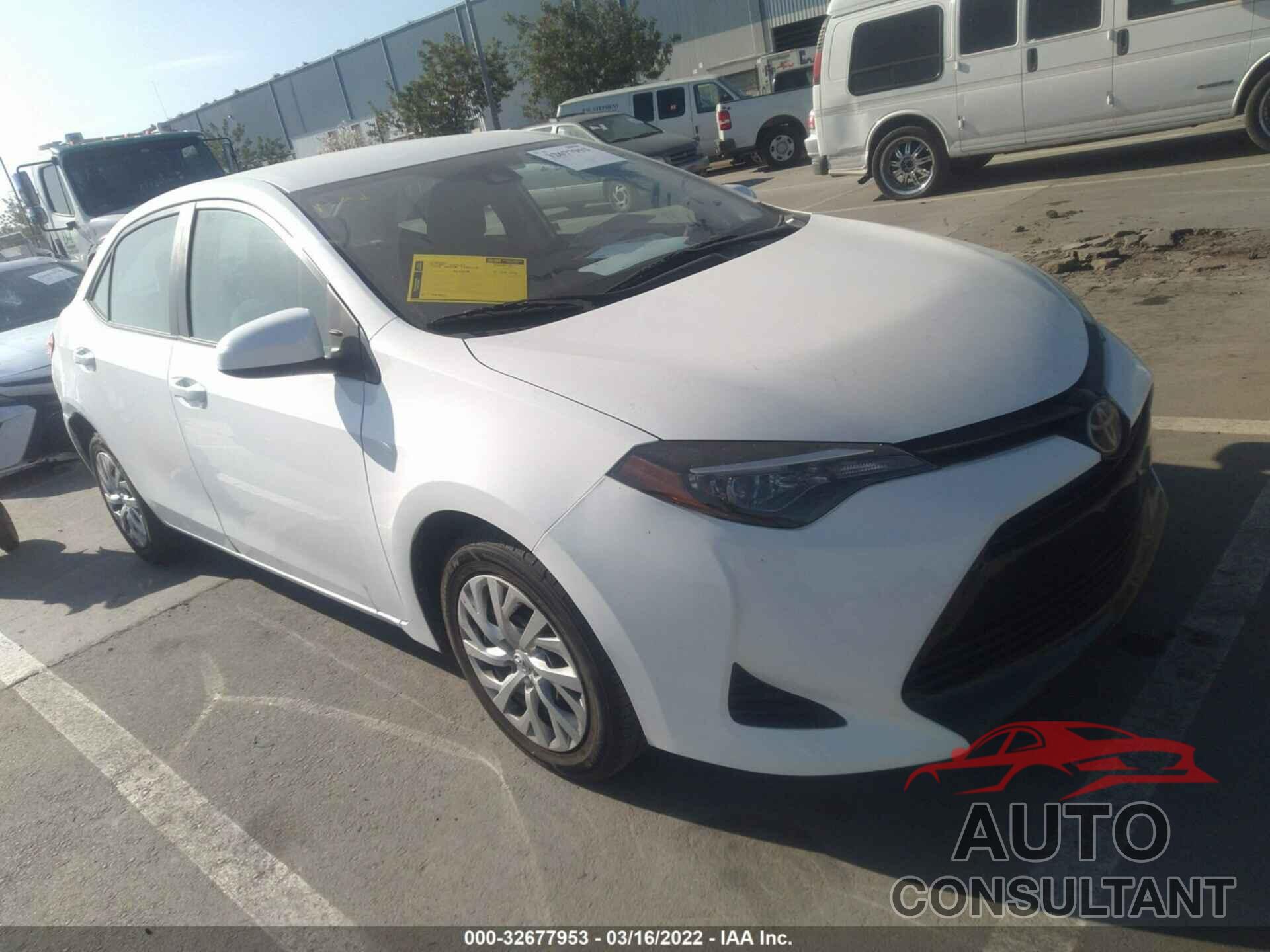 TOYOTA COROLLA 2019 - 5YFBURHE1KP889790