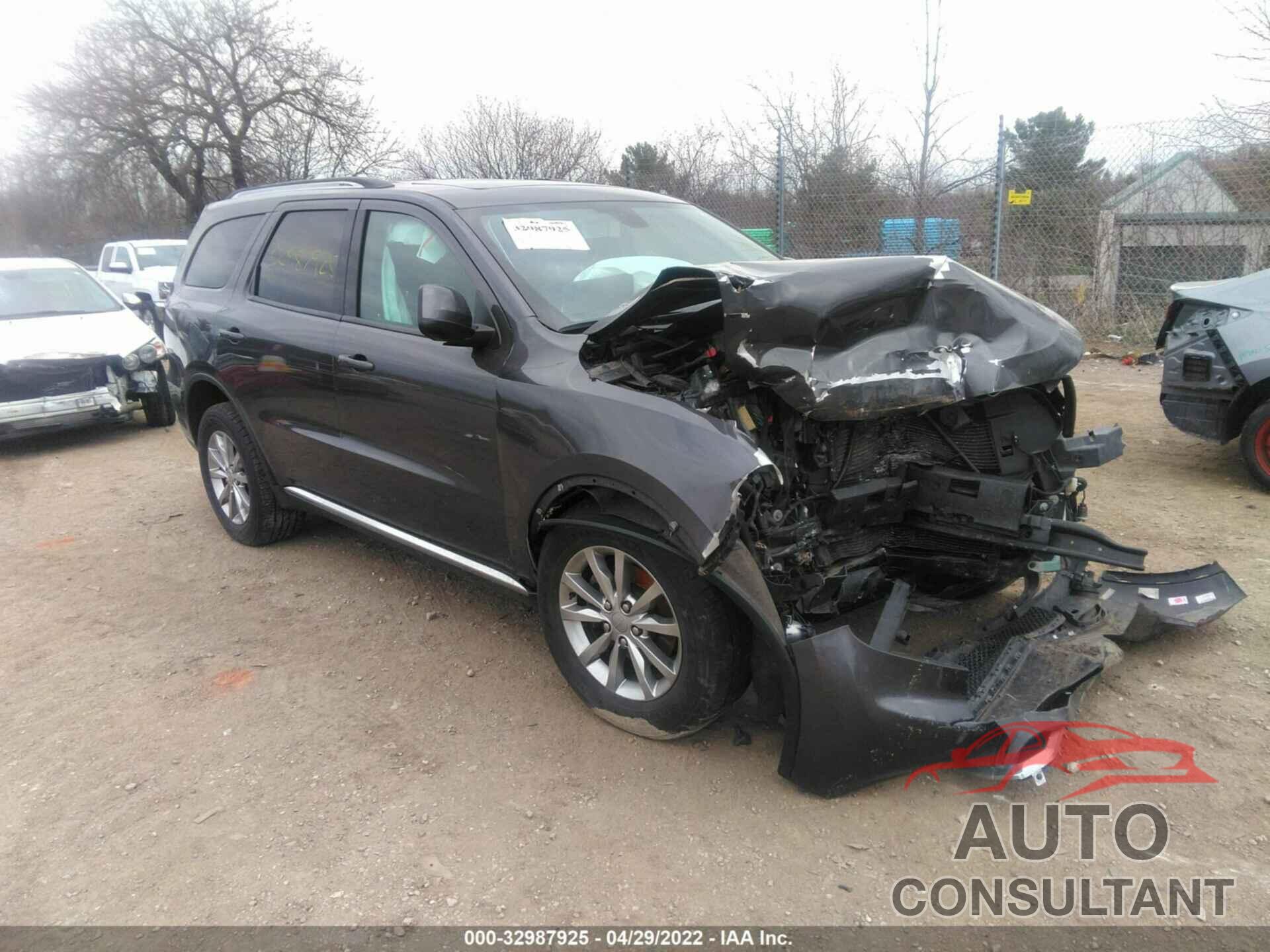DODGE DURANGO 2017 - 1C4RDJAG7HC606516