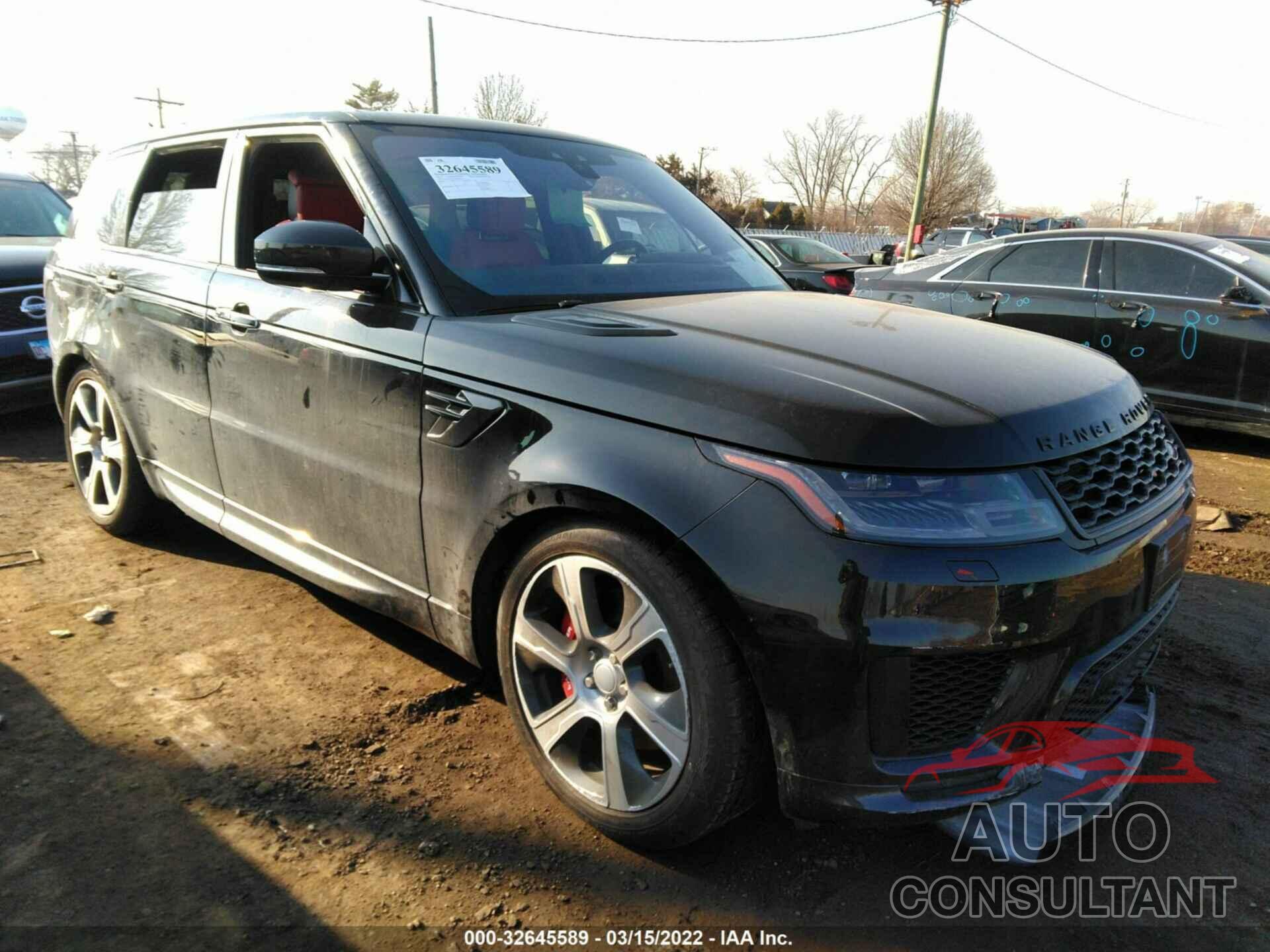 LAND ROVER RANGE ROVER SPORT 2019 - SALWV2SVXKA846254