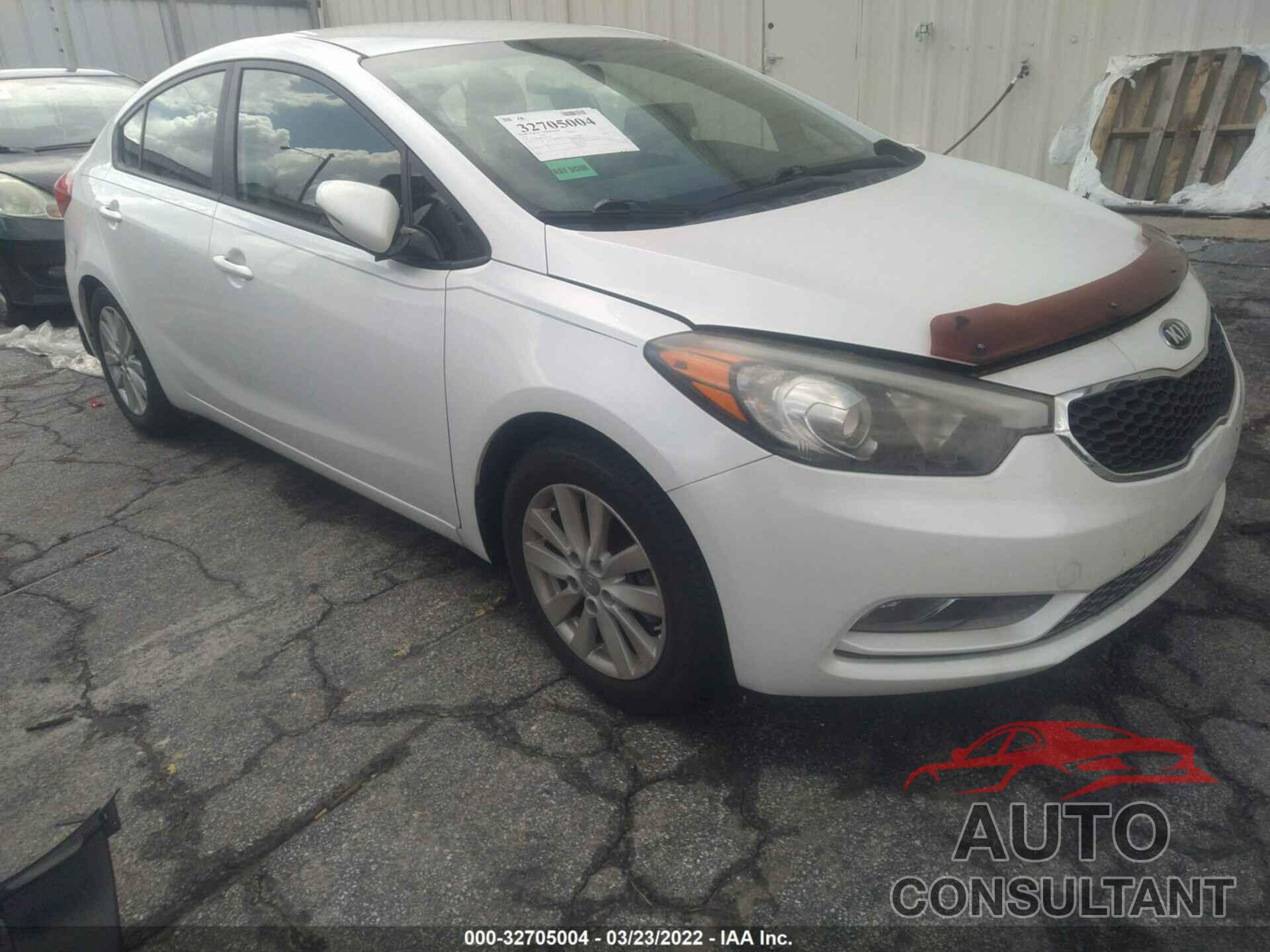 KIA FORTE 2016 - KNAFX4A65G5443495