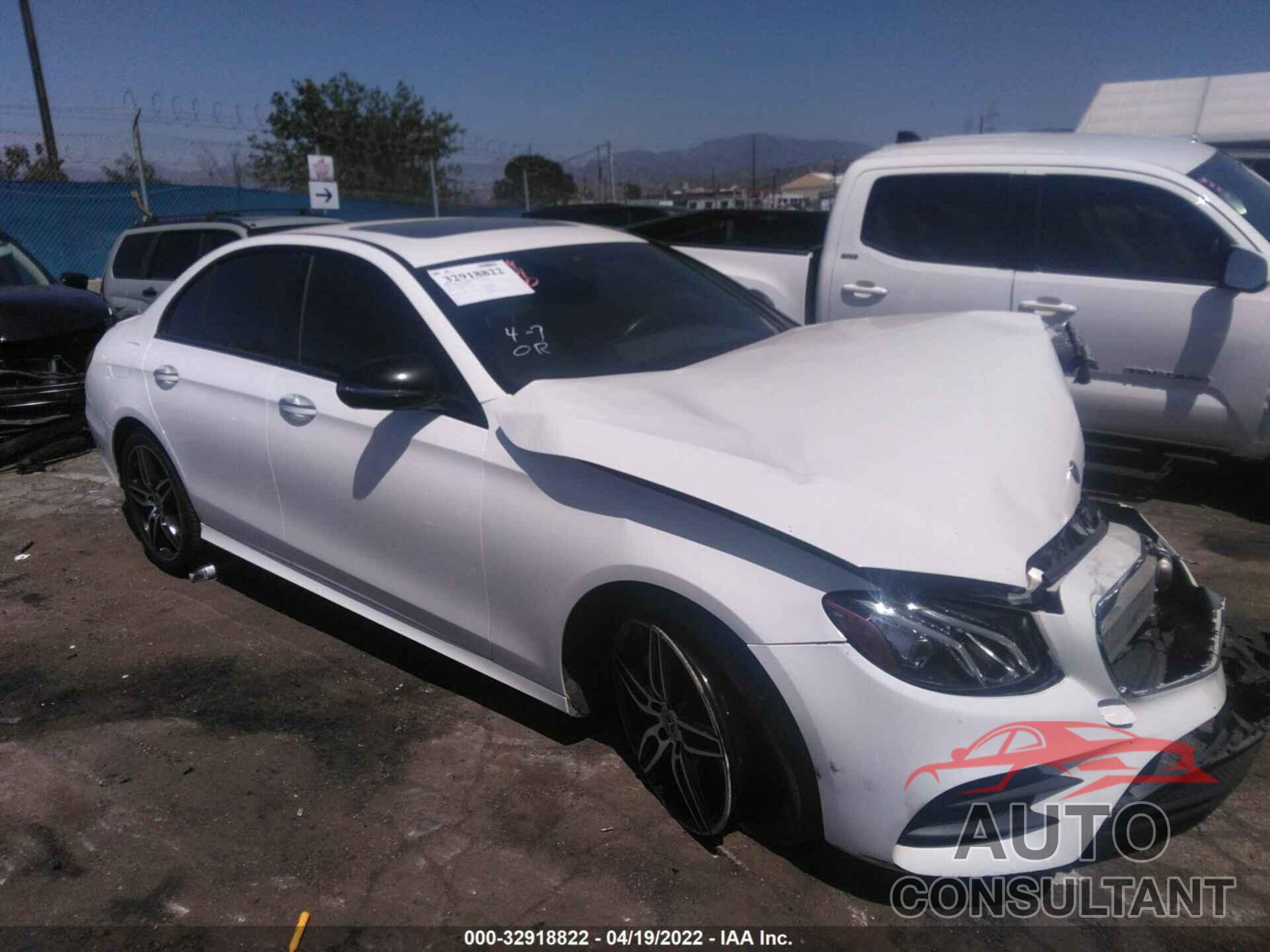 MERCEDES-BENZ E-CLASS 2019 - WDDZF4JB0KA573223