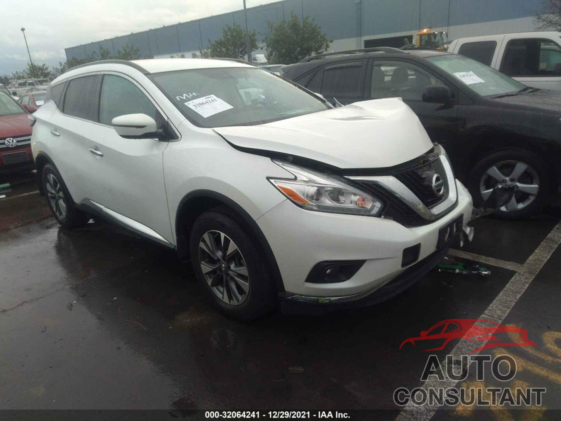 NISSAN MURANO 2017 - 5N1AZ2MG5HN179076