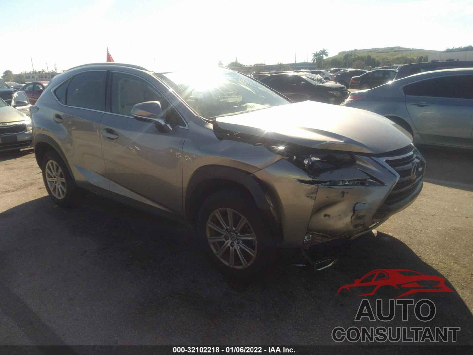 LEXUS NX 200T 2016 - JTJYARBZXG2047984