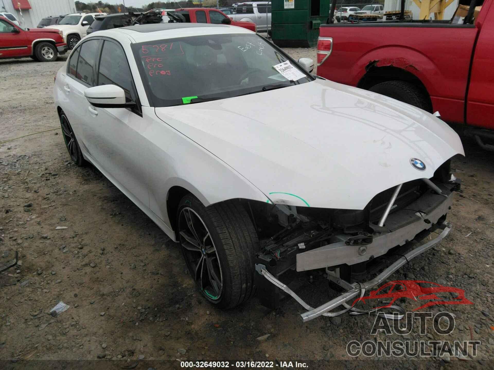 BMW 3 SERIES 2020 - 3MW5R7J01L8B27172