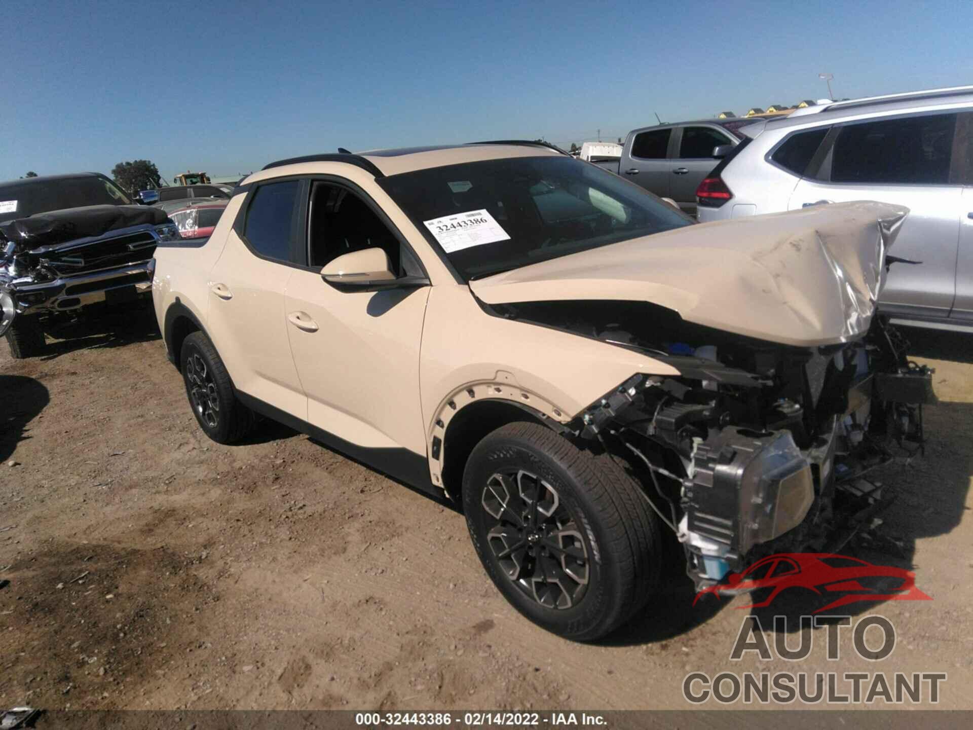 HYUNDAI SANTA CRUZ 2022 - 5NTJDDAF8NH006109