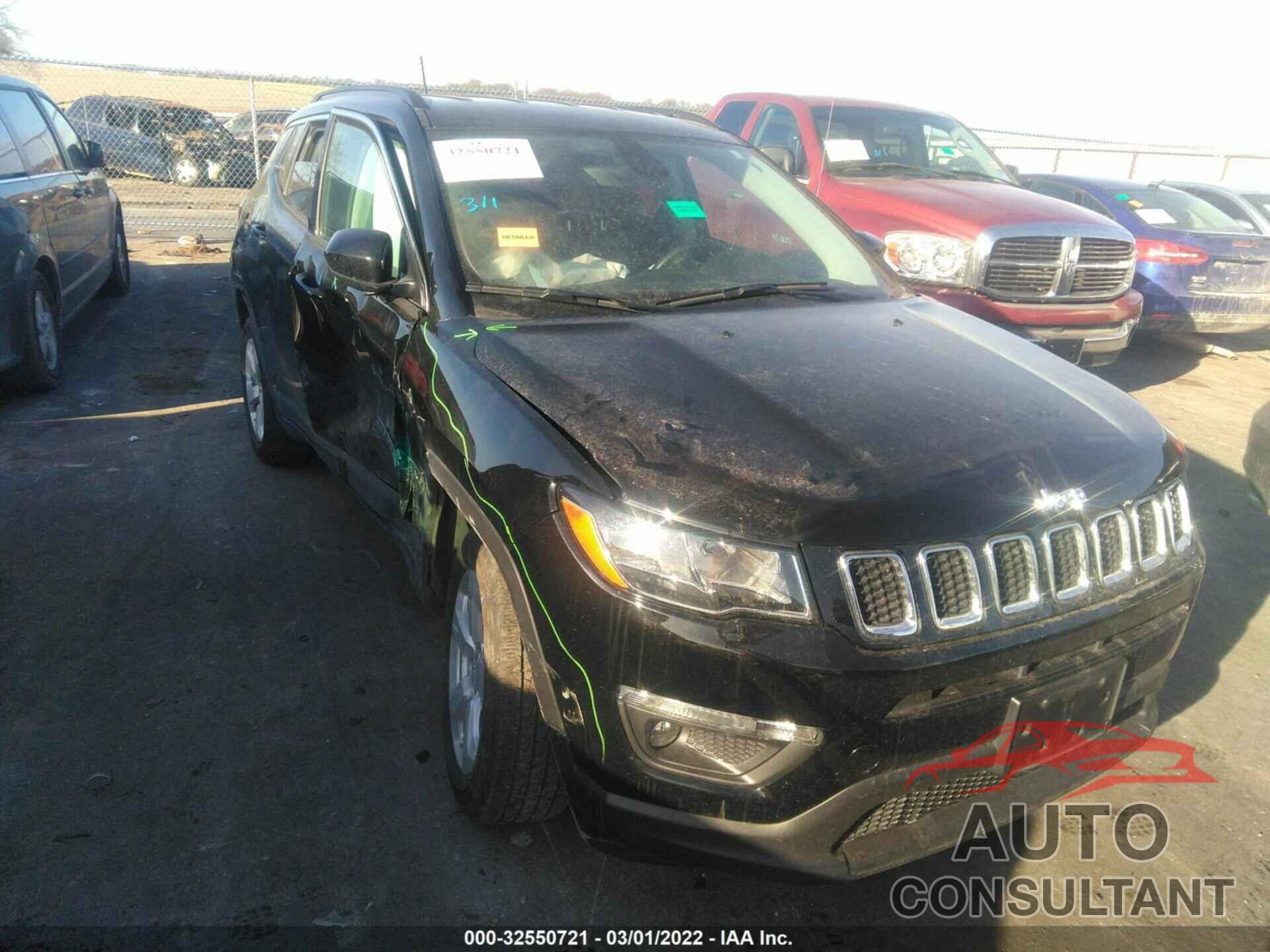 JEEP COMPASS 2021 - 3C4NJDBB1MT566444