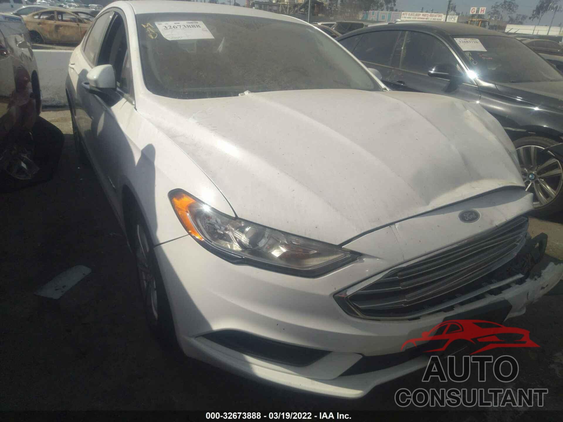 FORD FUSION HYBRID 2018 - 3FA6P0UU5JR154469