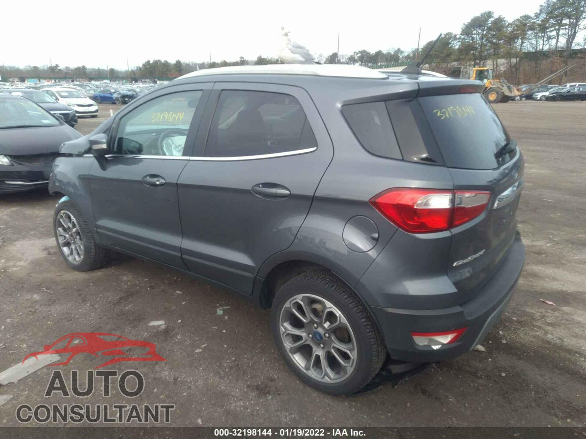FORD ECOSPORT 2019 - MAJ6S3KL7KC310957