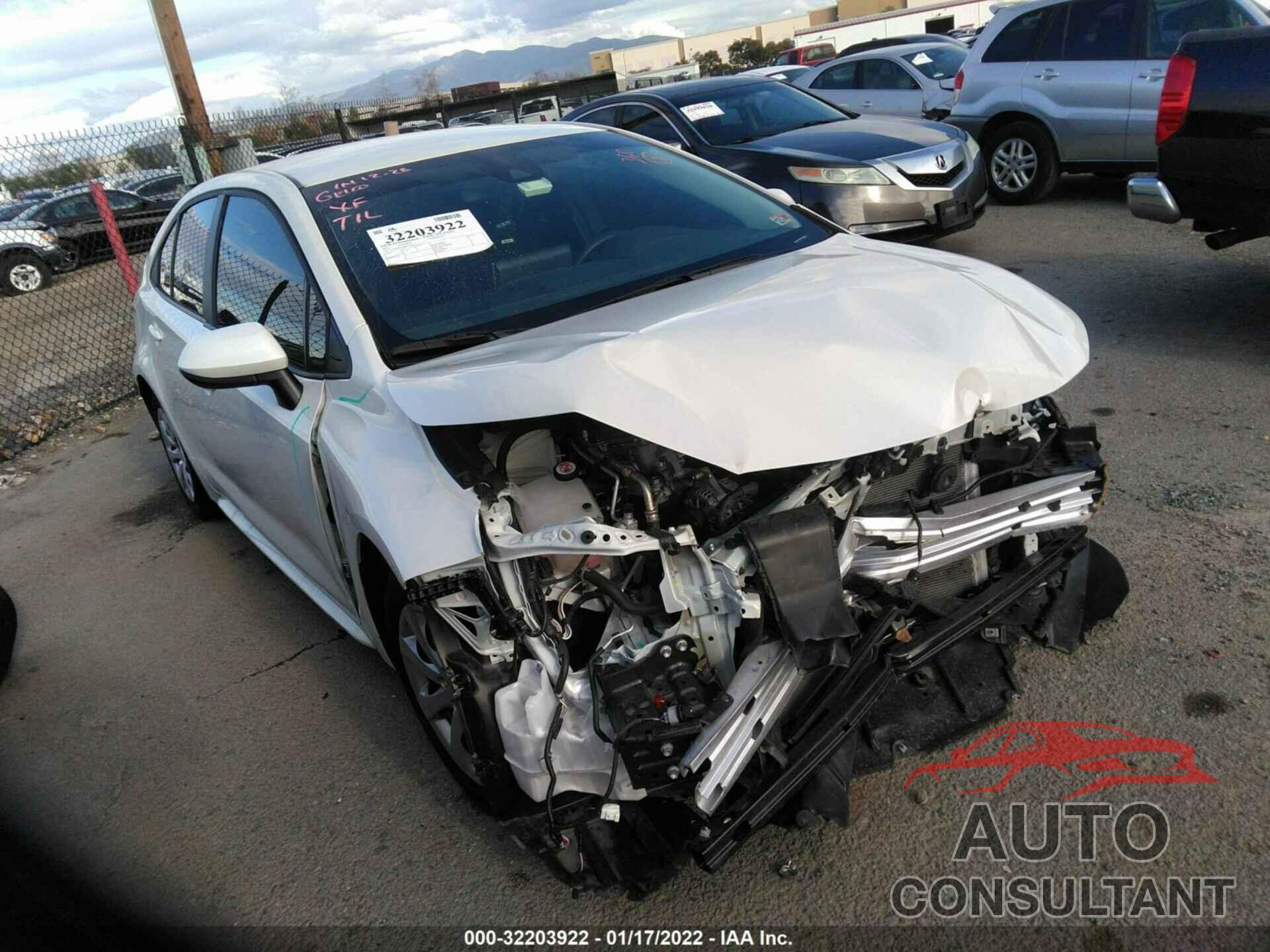 TOYOTA COROLLA 2021 - 5YFEPMAE4MP194398