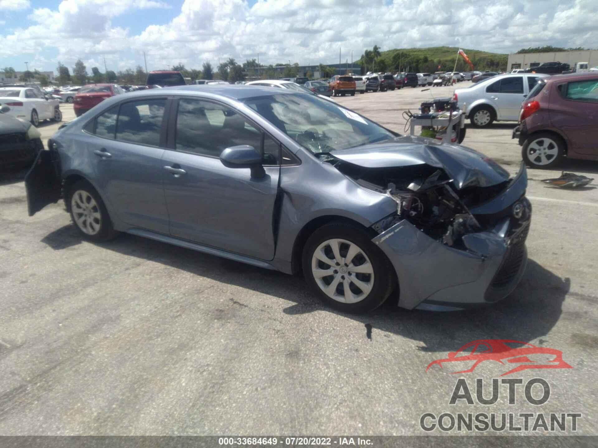 TOYOTA COROLLA 2021 - 5YFEPMAE9MP201460