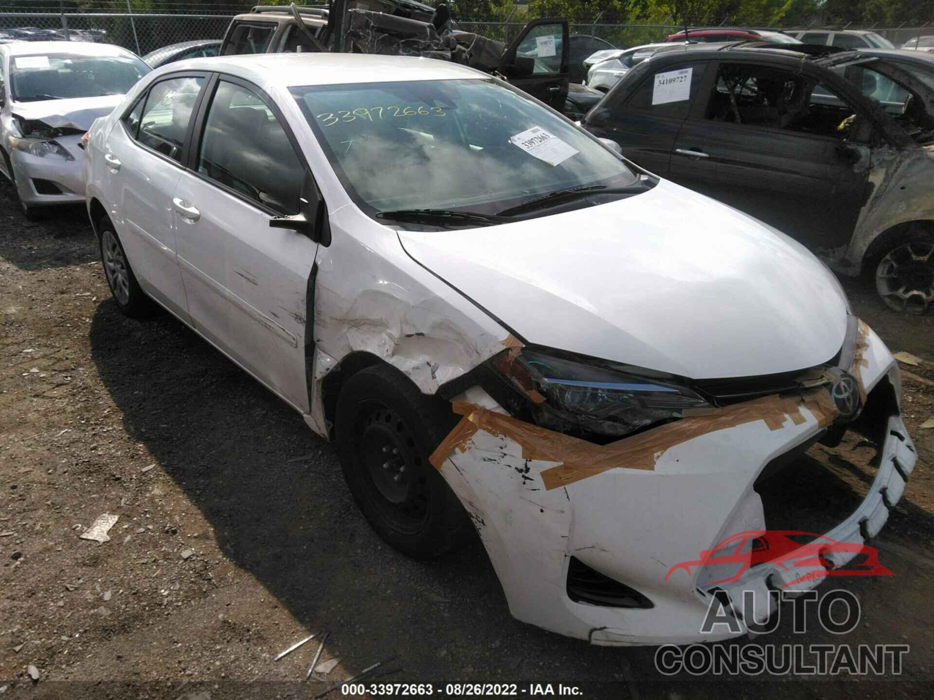 TOYOTA COROLLA 2017 - 2T1BURHE0HC868681